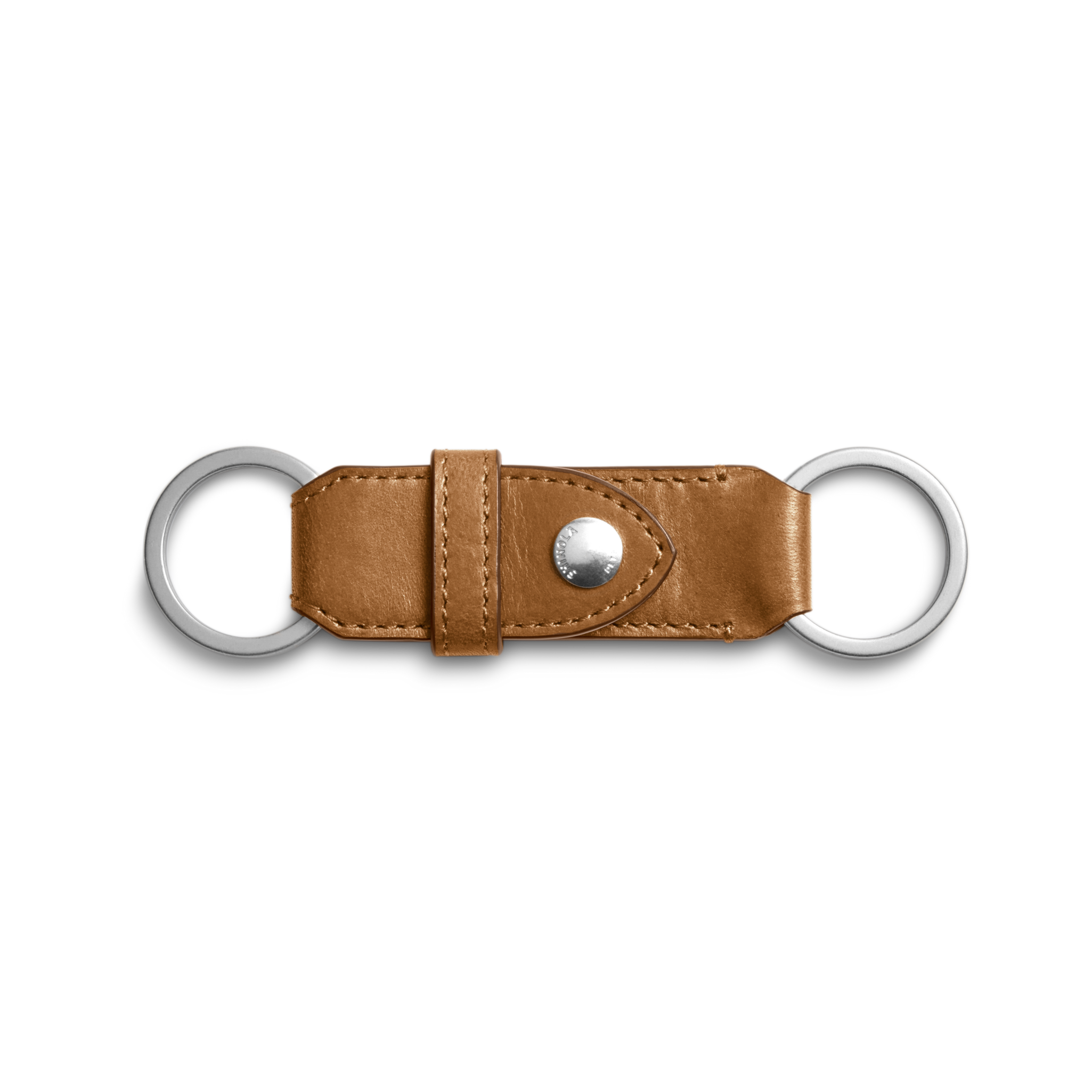 Leather Valet Key Fob - Brown Leather Valet Key Fob - Brown