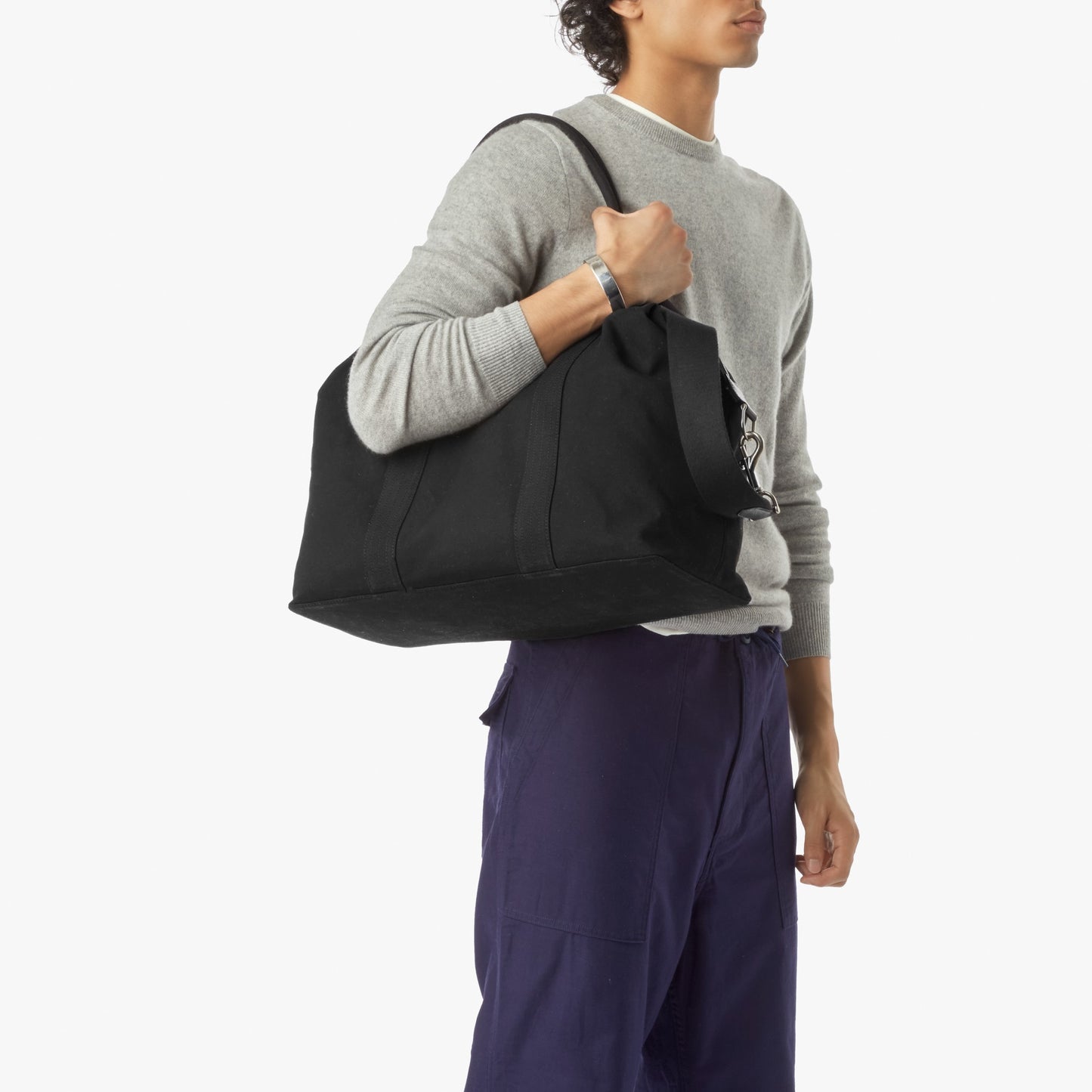 Runabout Holdall Canvas Bag - Black
