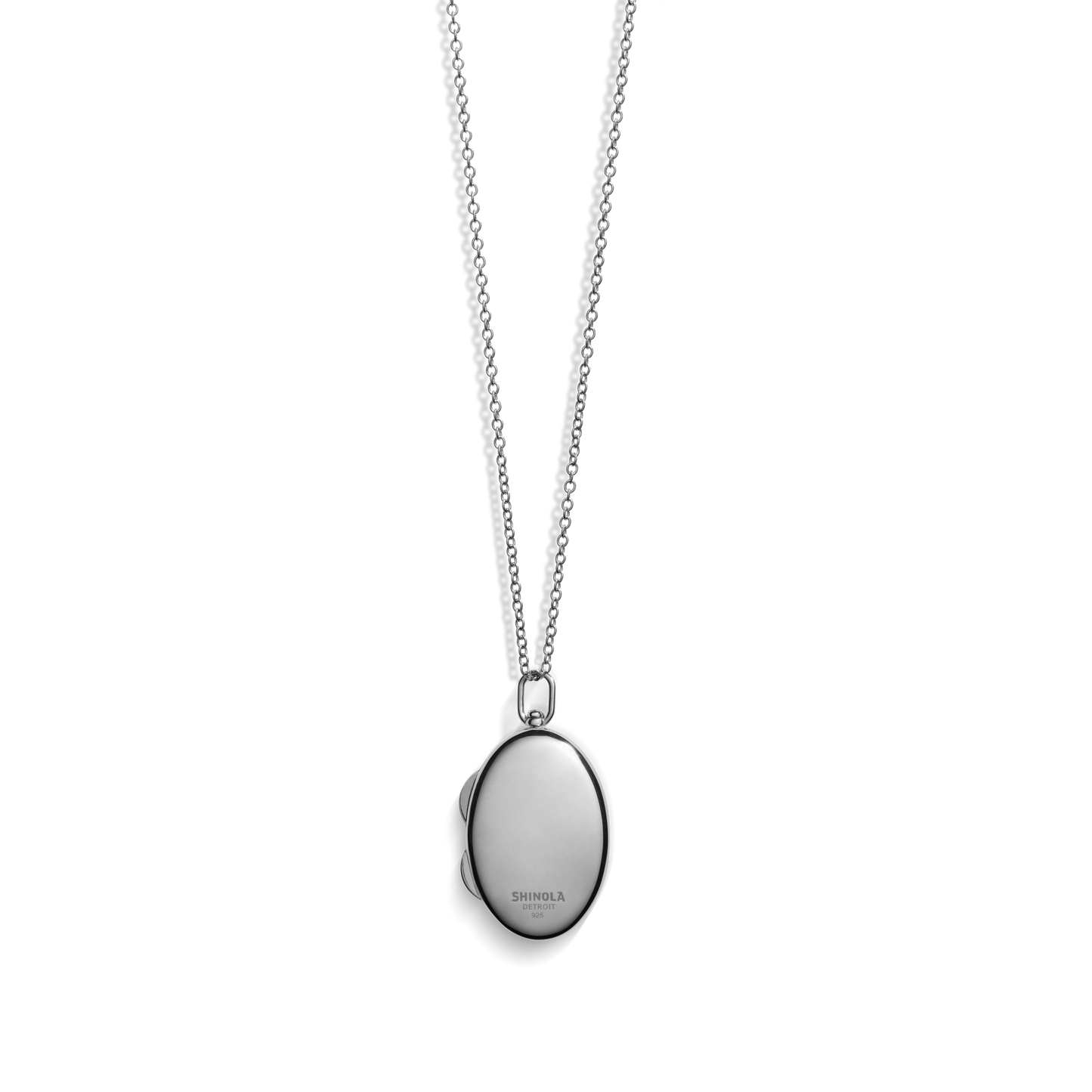Oval Locket - Sterling Silver