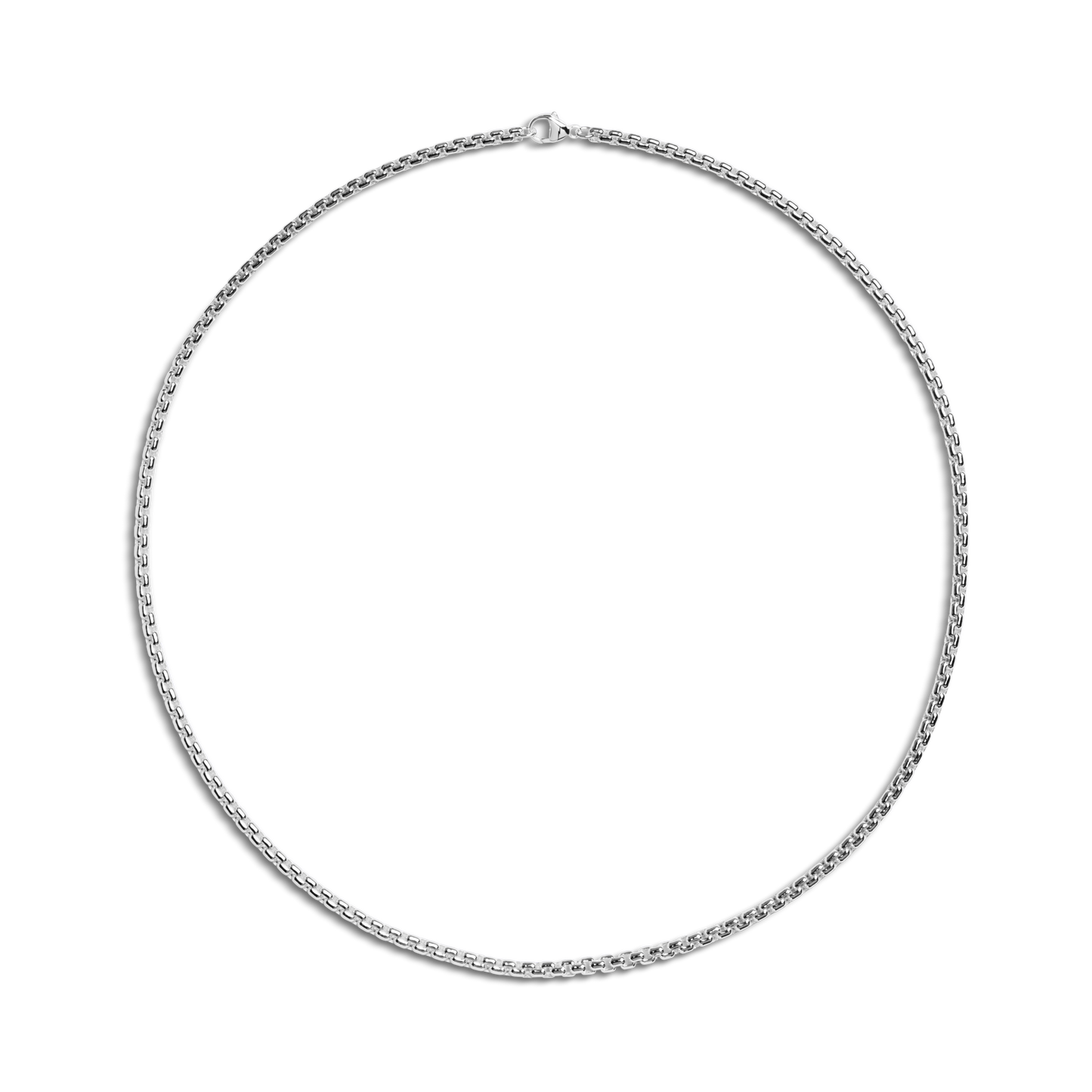 4mm Box Chain Necklace