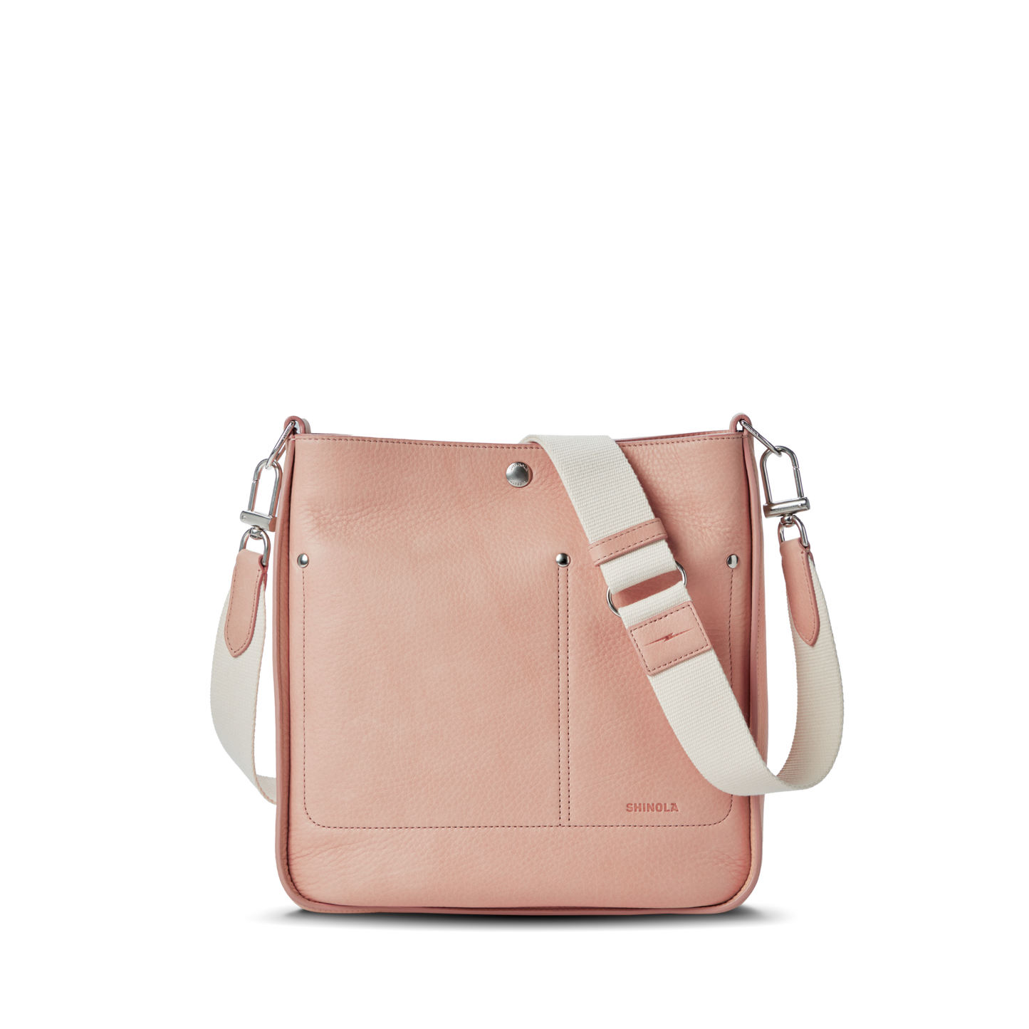 Pocket Crossbody Bag - Rose
