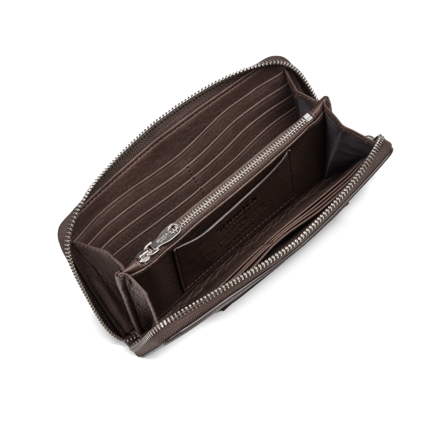 Pocket Zip Wallet - Espresso