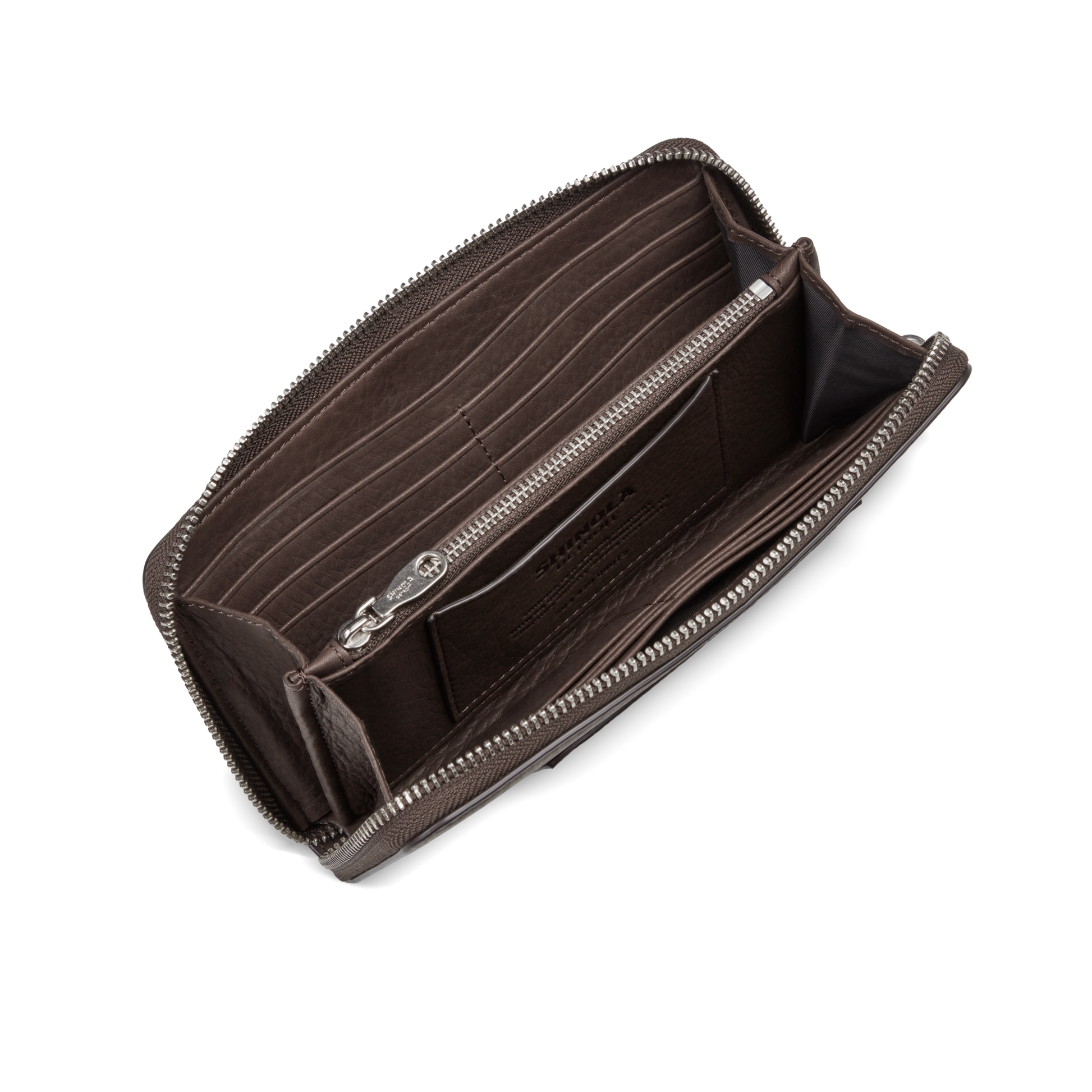 Pocket Zip Wallet - Espresso