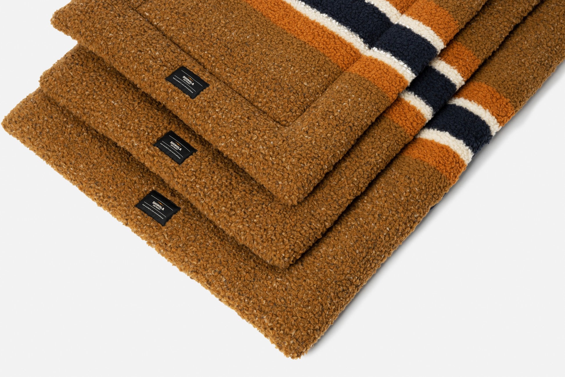 Crate Comfort Mat - Stripe Brown