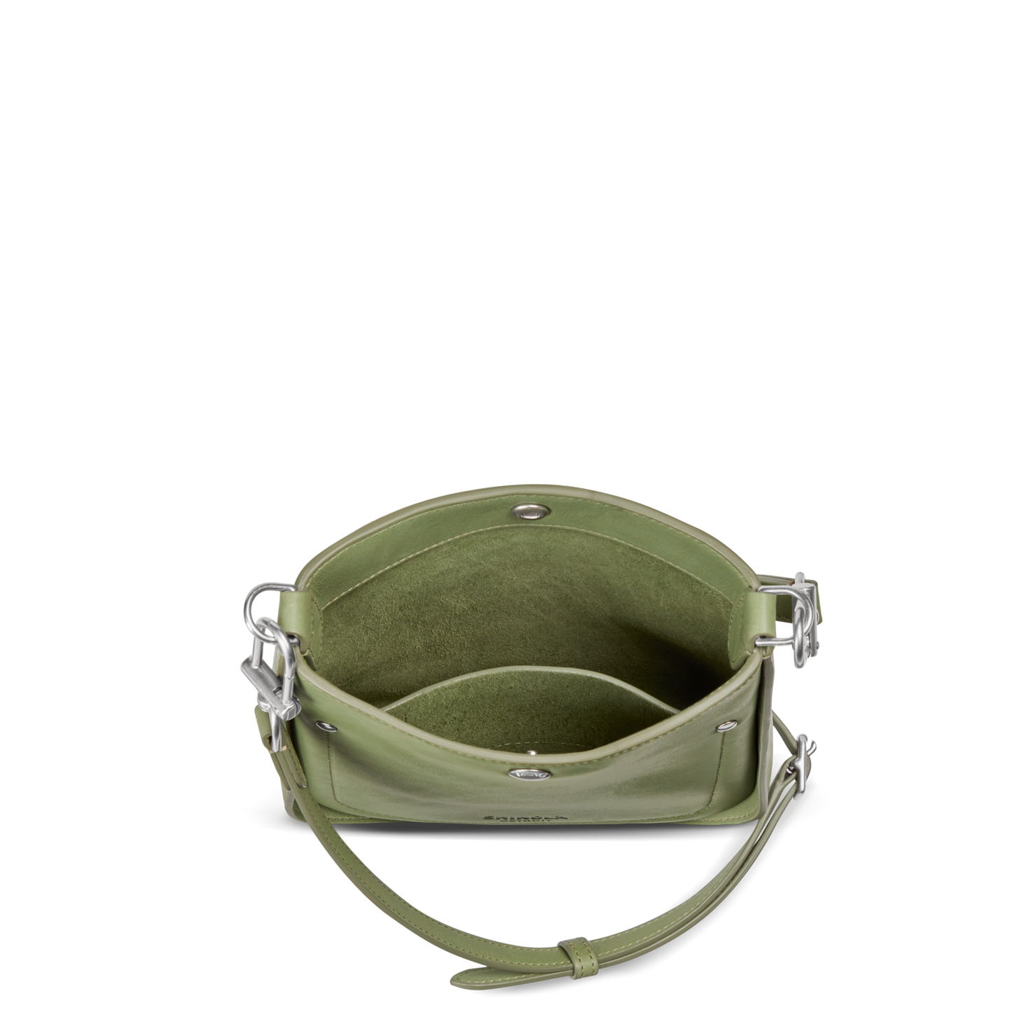 Mini Pocket Crossbody Bag - Eucalyptus