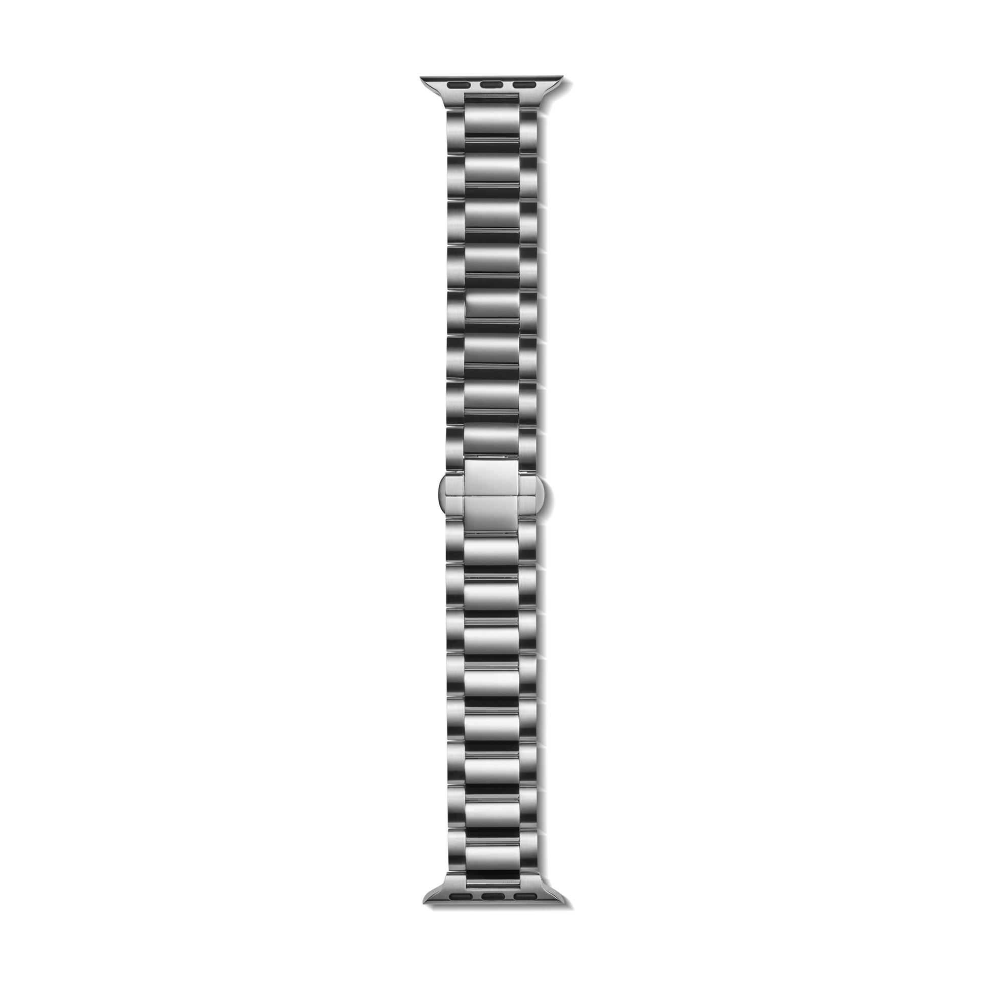 20mm Stainless Steel 3-Link Apple Watch Bracelet - Stainless Steel