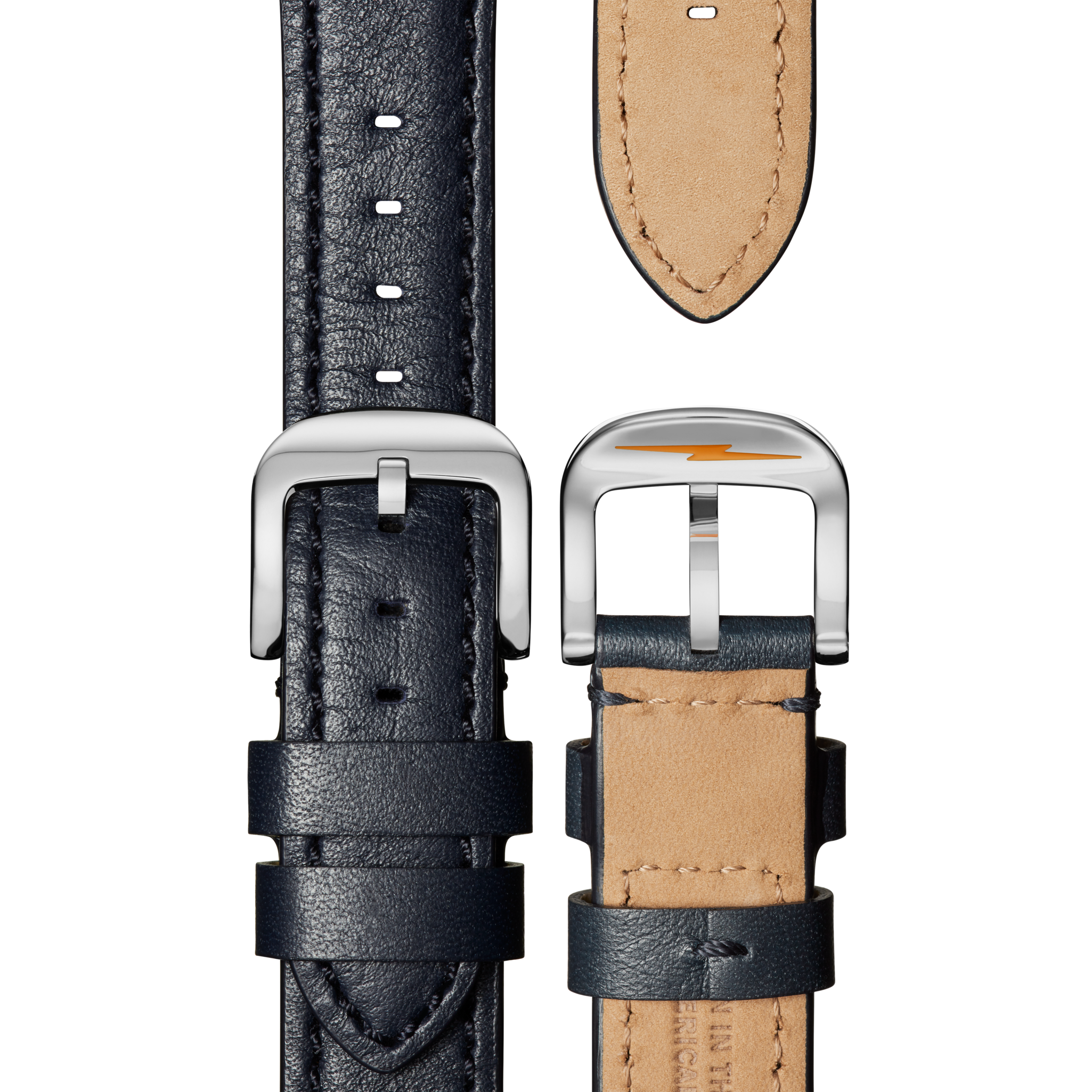 QR Strap: 20/18 Essence, Shinola Hotel, RR Classic, PoSS - Navy QR Strap: 20/18 Essence, Shinola Hotel, RR Classic, PoSS - Navy