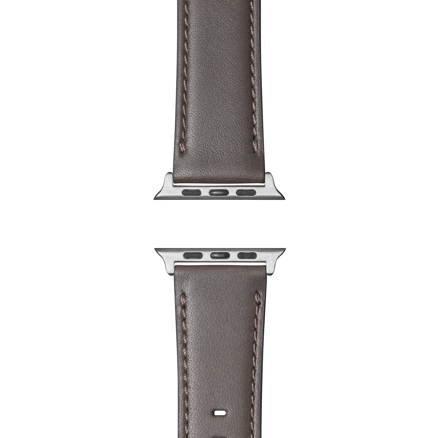 20mm Heather Gray Leather Apple Watch Strap - Heather Gray
