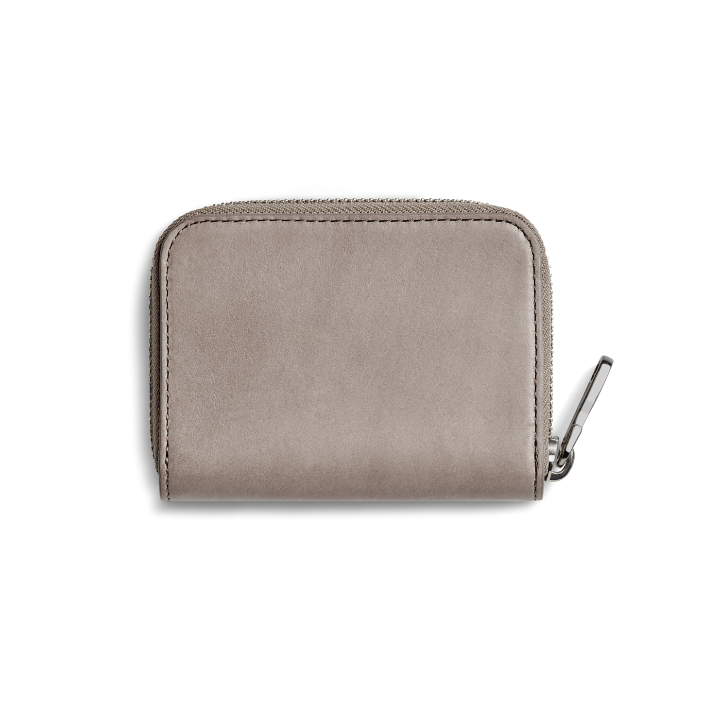 Pocket Small Zip Around Wallet - Taupe