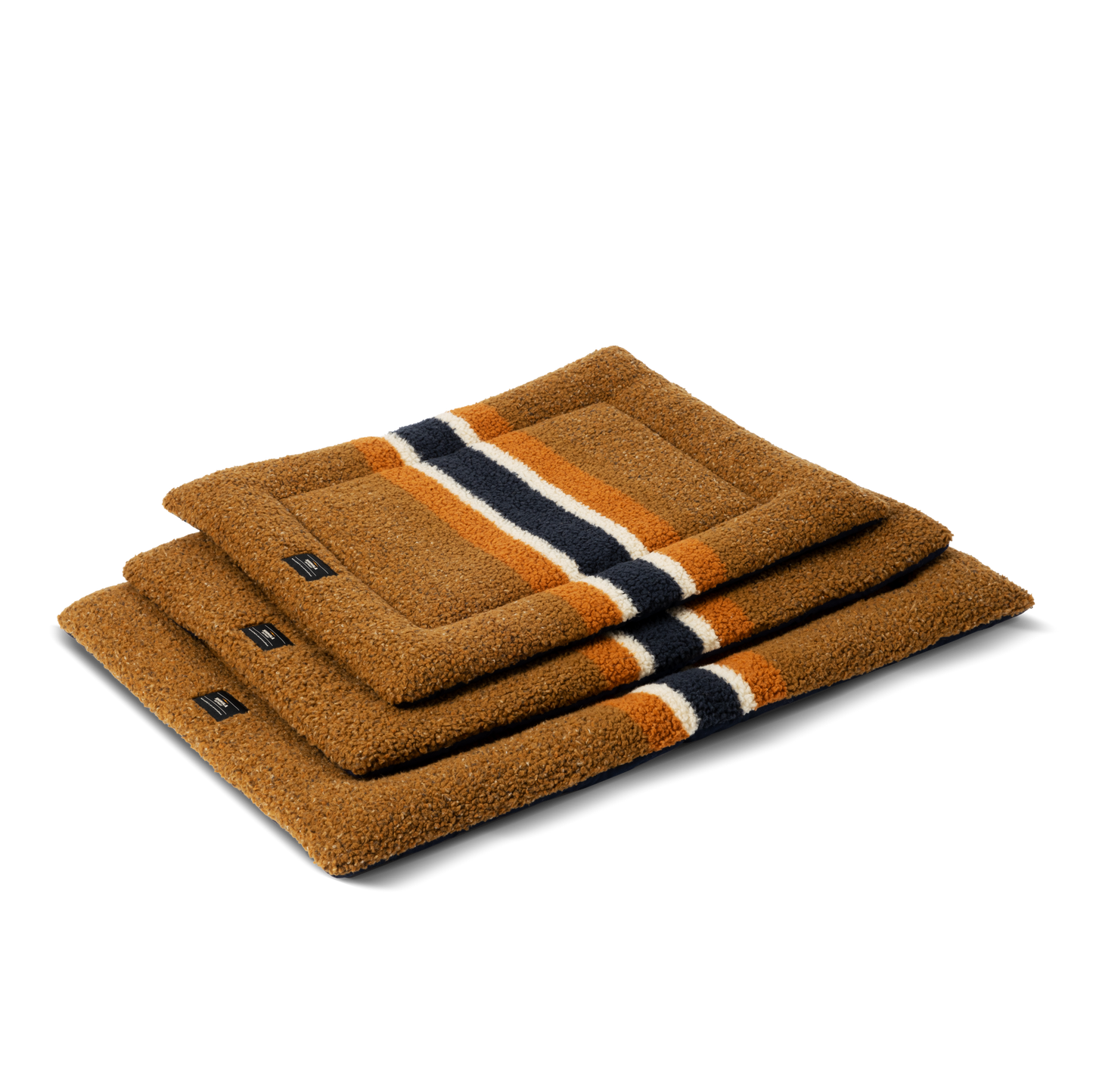 Crate Comfort Mat - Stripe Brown
