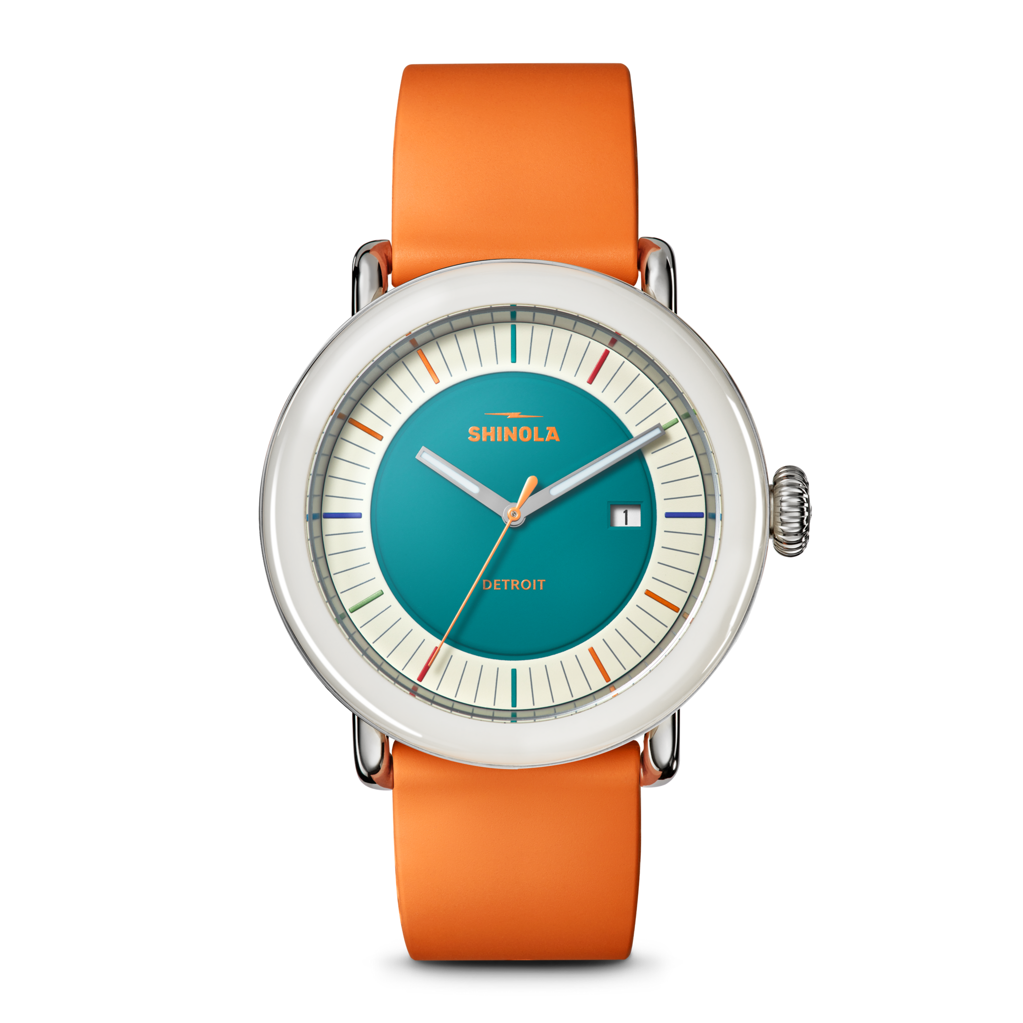 Detrola Watch - Aqua Green