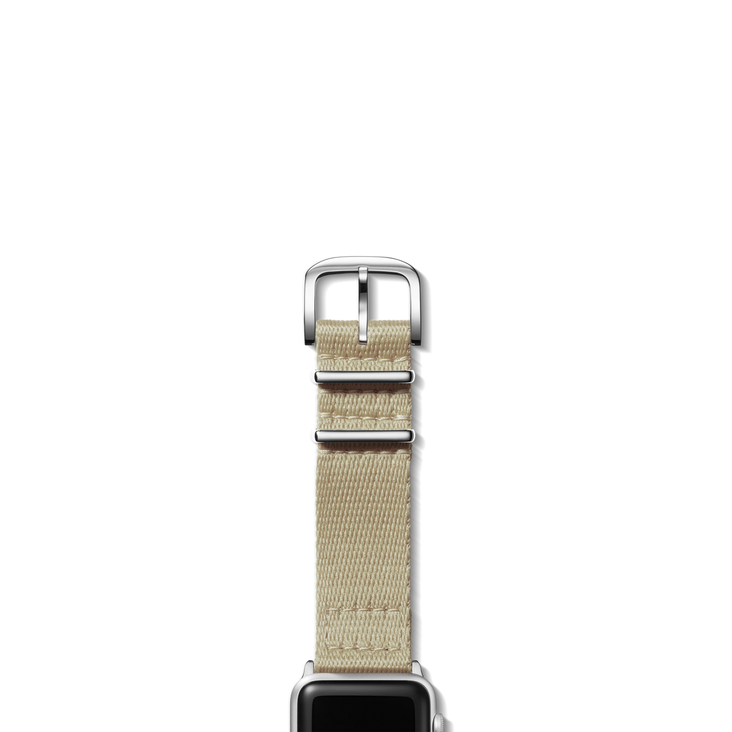 20mm Tan Split Nylon Apple Watch Strap - Tan
