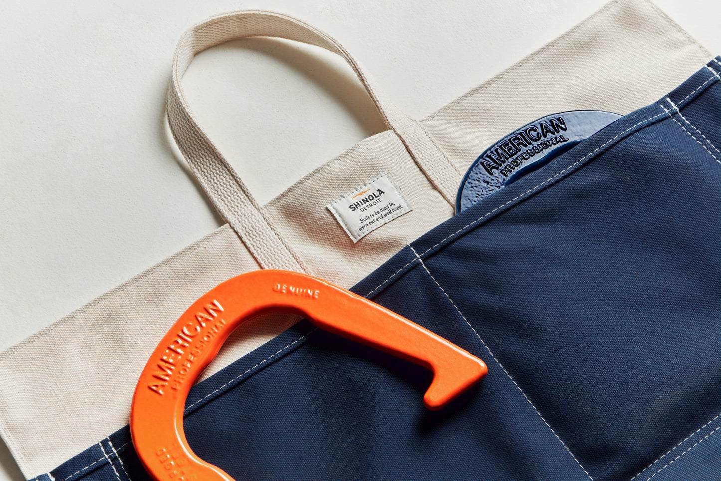 Horseshoes Set - Orange / Navy