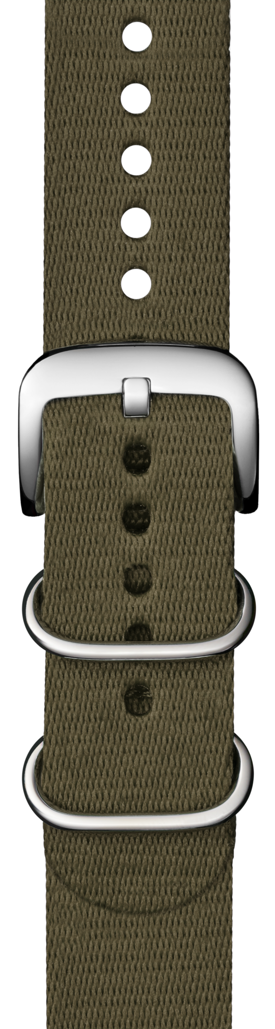 22mm Khaki G10 Nylon Watch Strap - Khaki