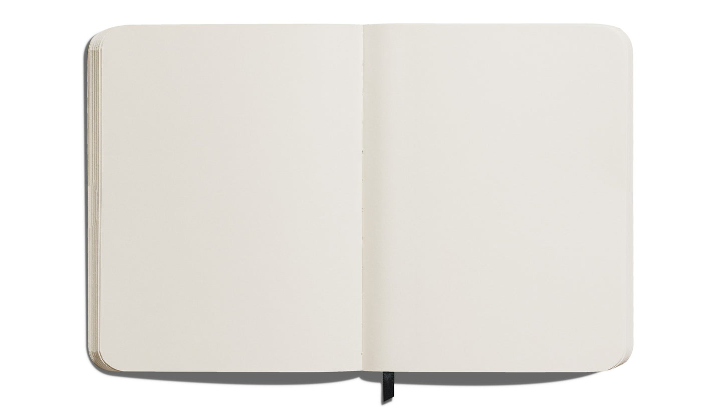 Large Hard Plain Journal - Stone