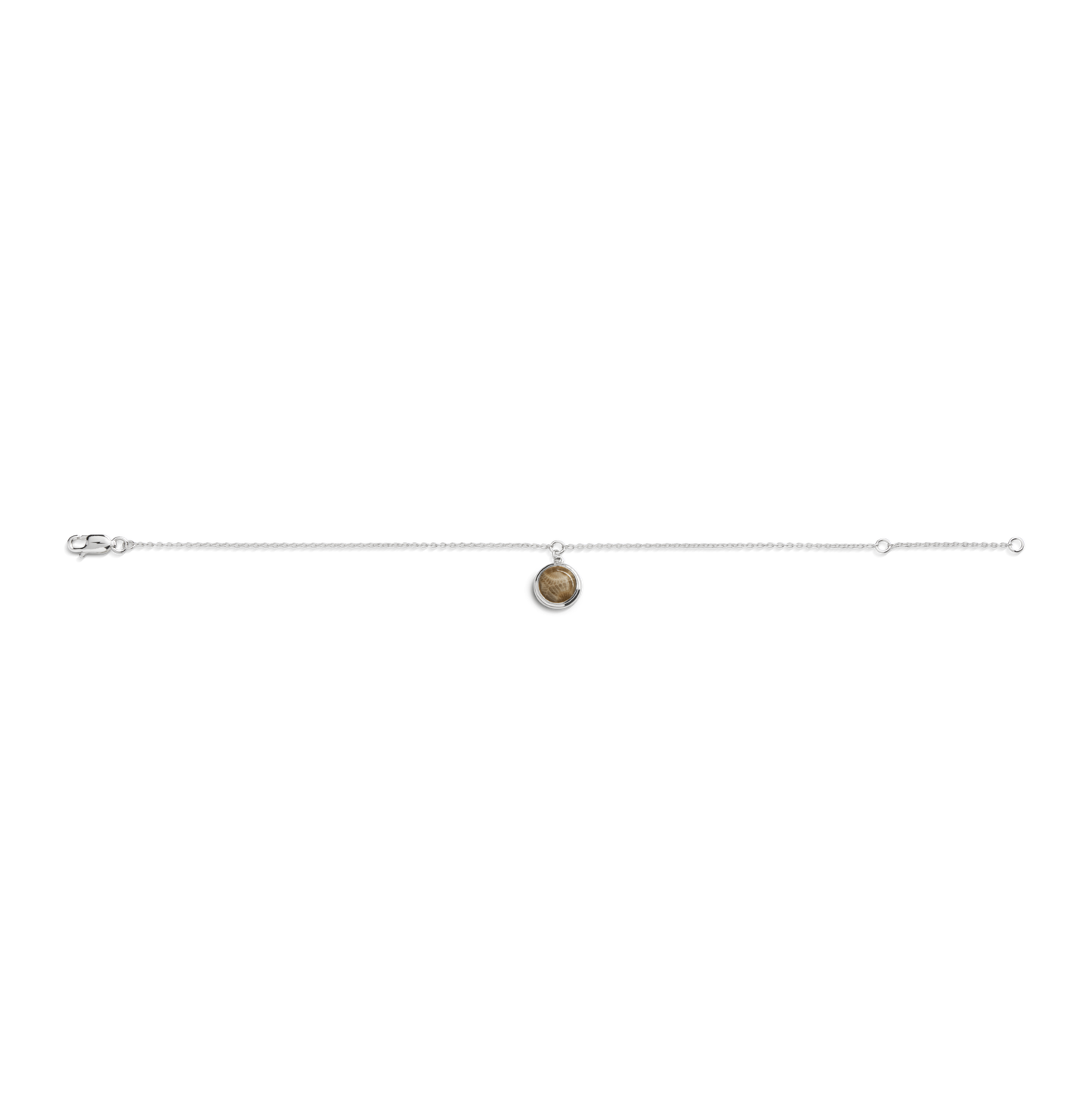 Heirloom Petoskey Charm Bracelet - Sterling Silver