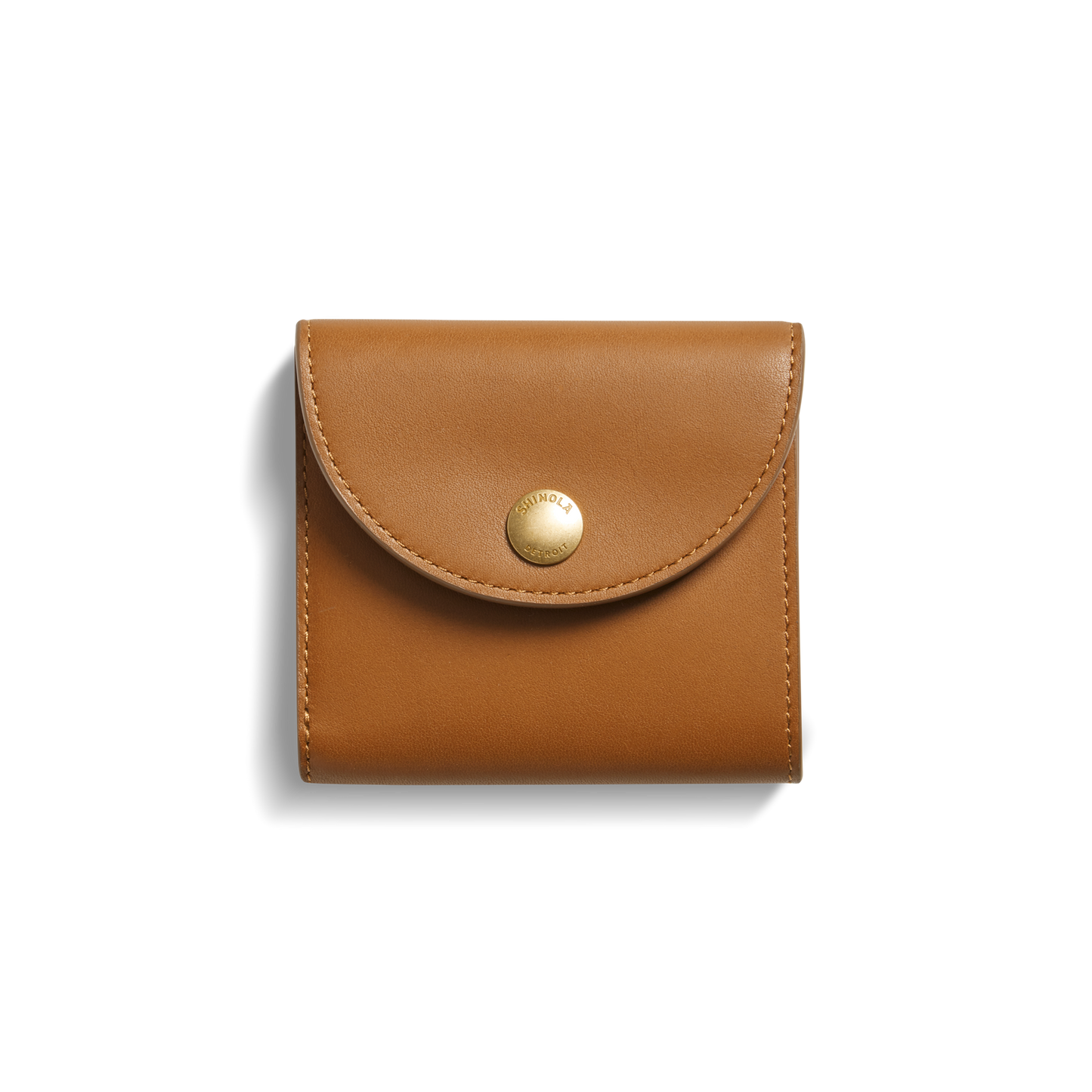 Birdy Small Snap Wallet - Tan