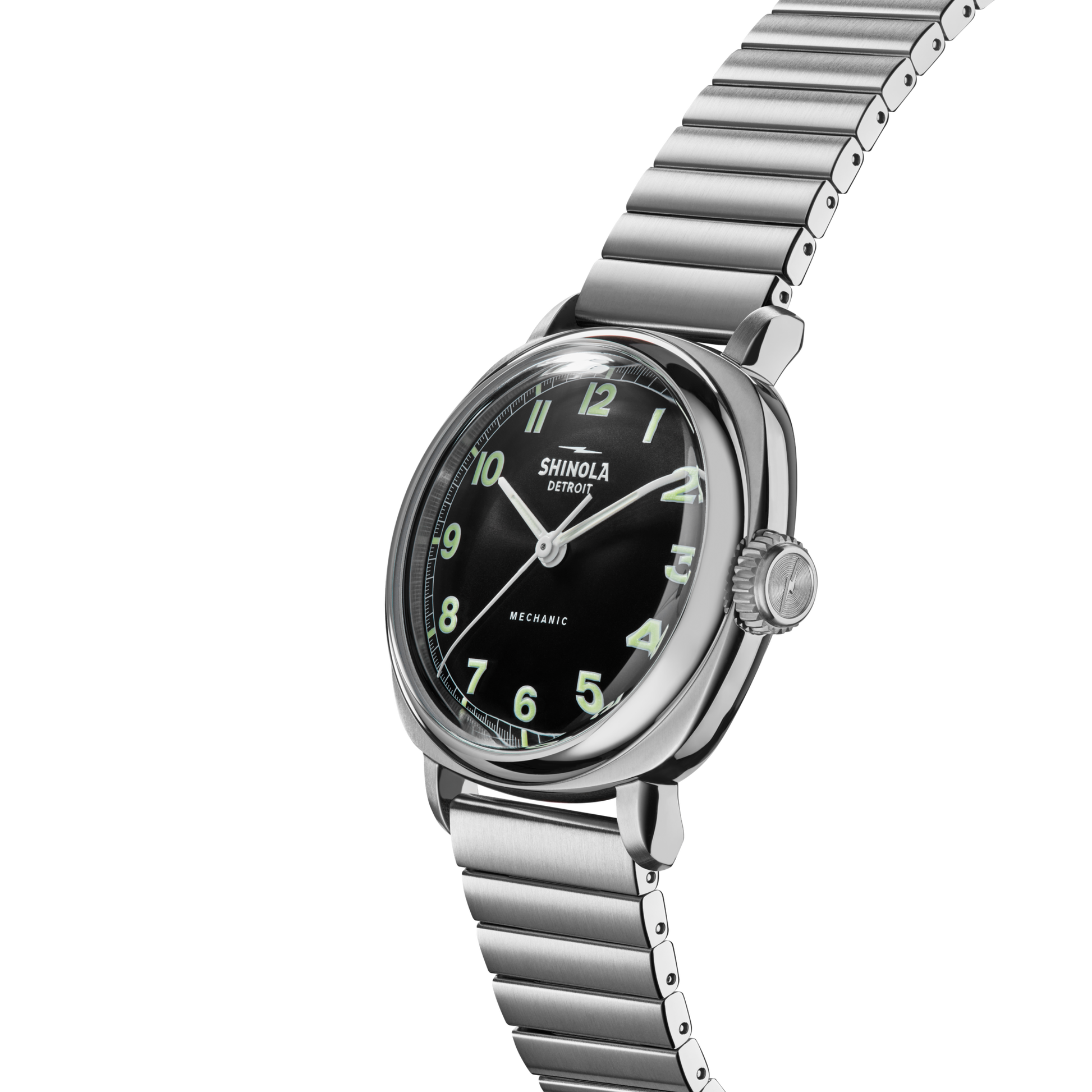 Mechanic Watch - Black/Silver
