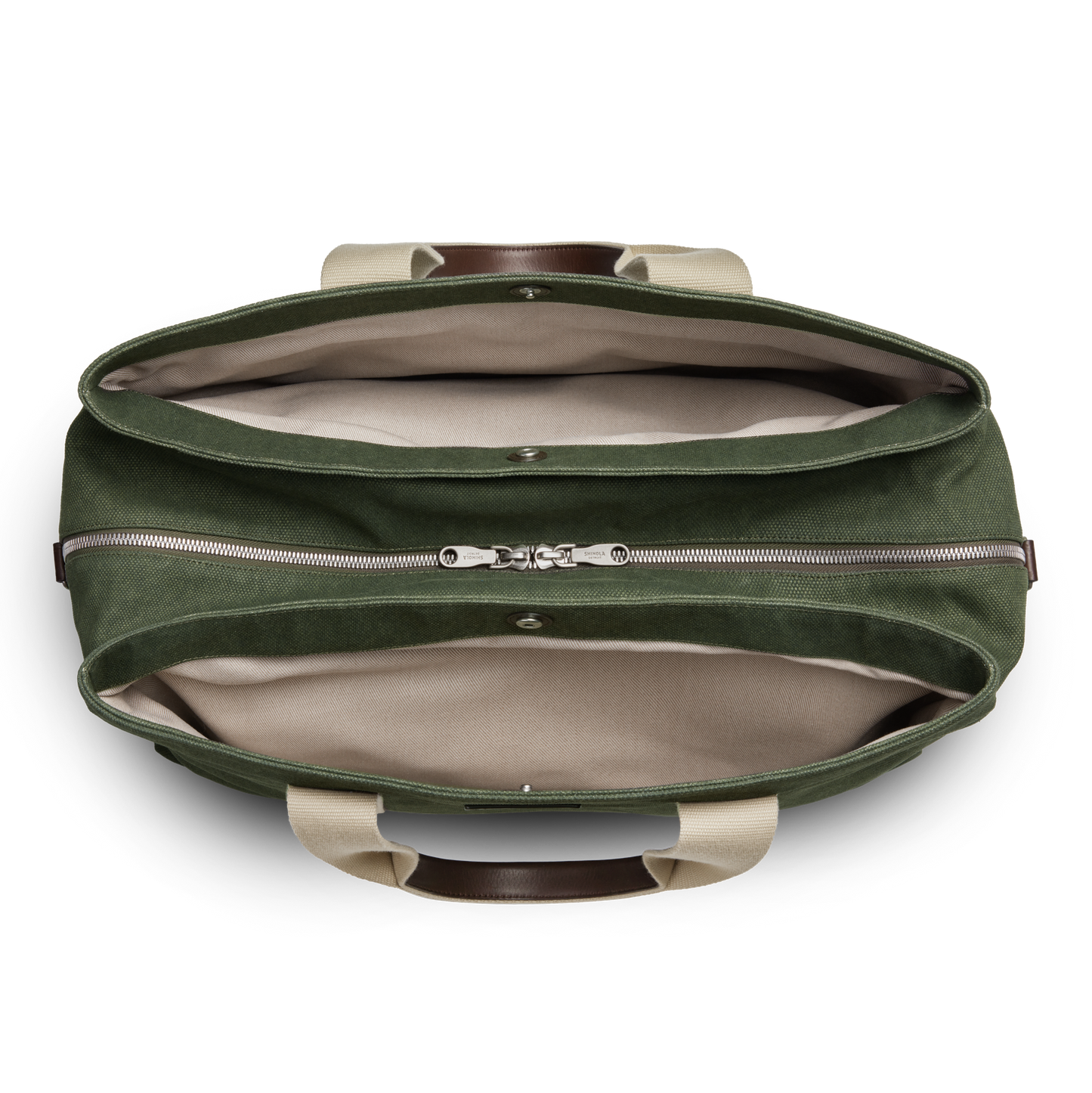 Runwell Canvas Duffle Bag - Olive
