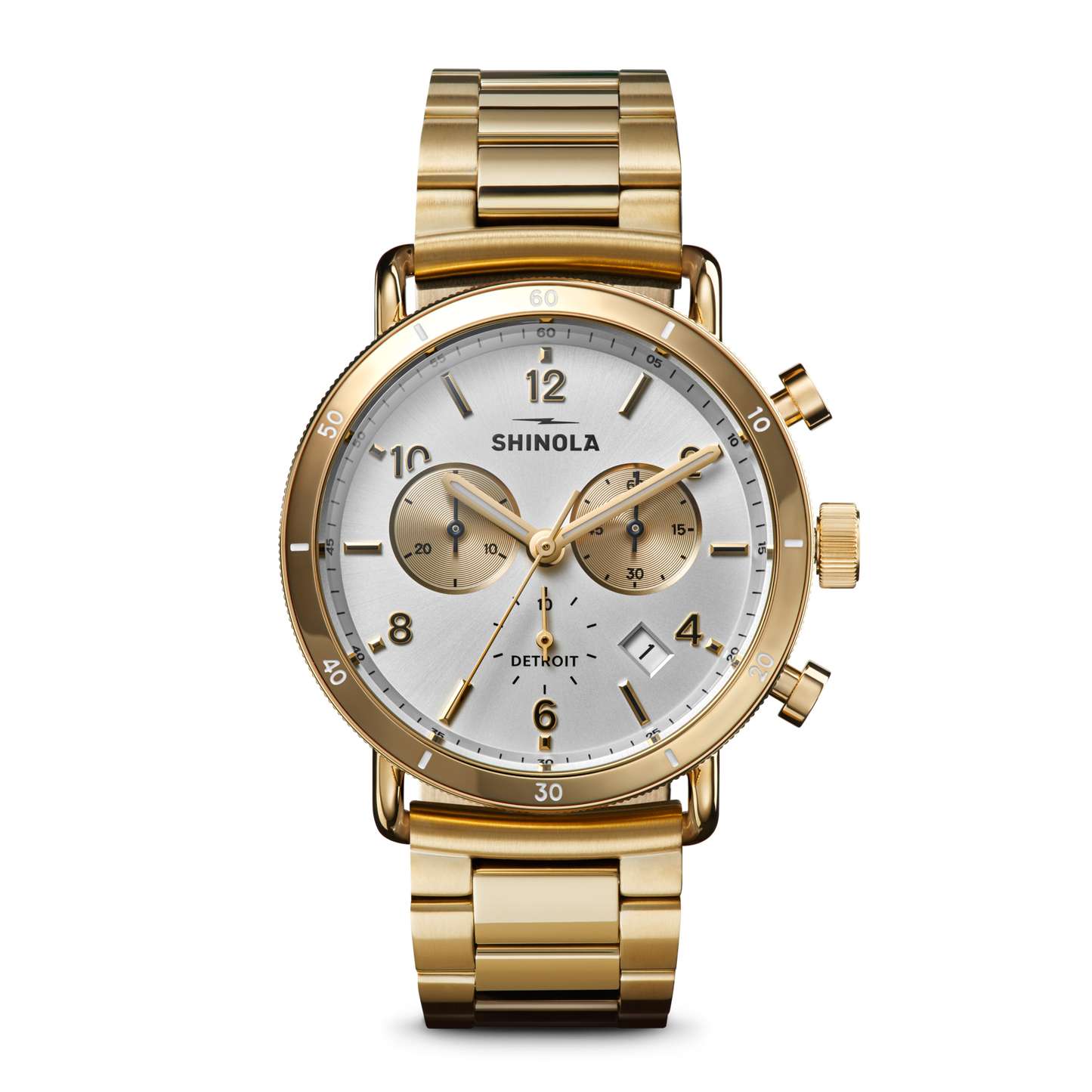Canfield Sport Chronograph Watch - Silver
