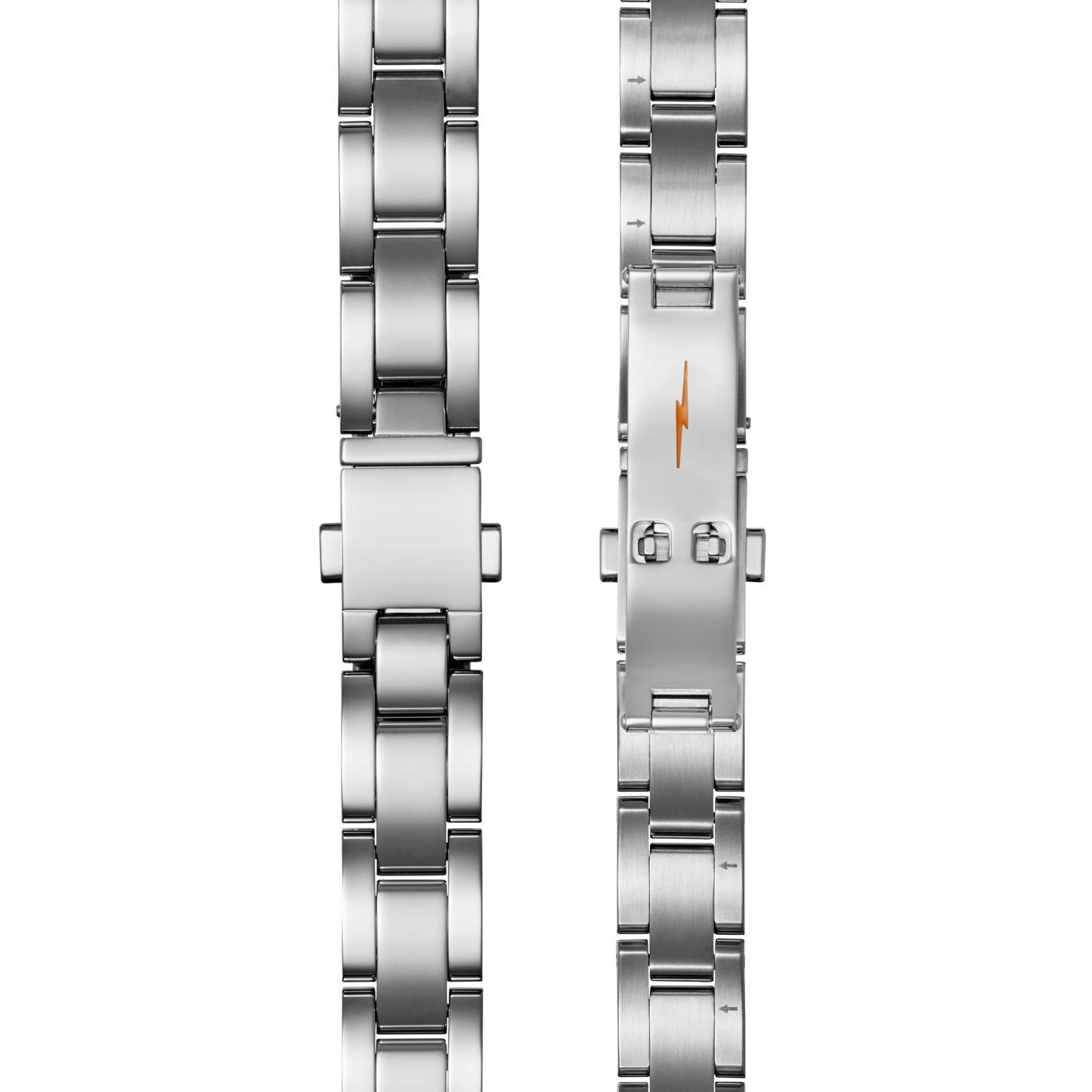 Bracelet: 14/10, Universal 3Link, Butterfly A, PoSS - Polished Stainless Steel