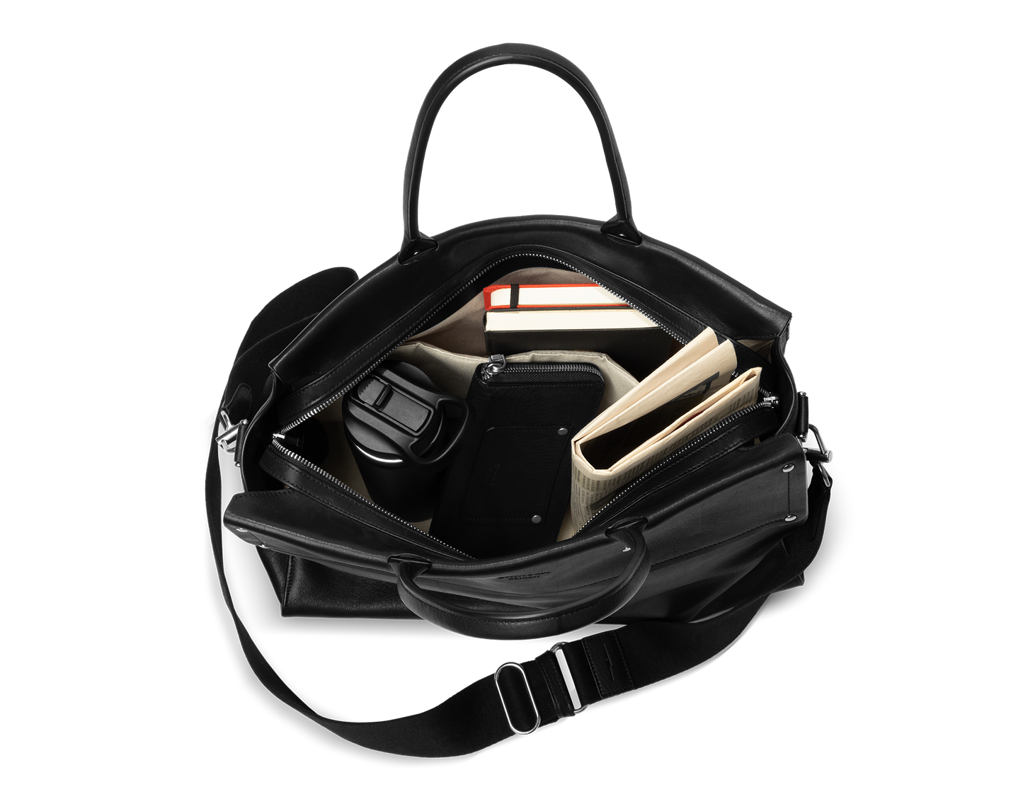 Large Satchel - Black