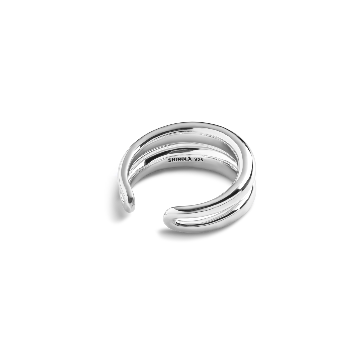 Signature Link Adjustable Ring - Sterling Silver
