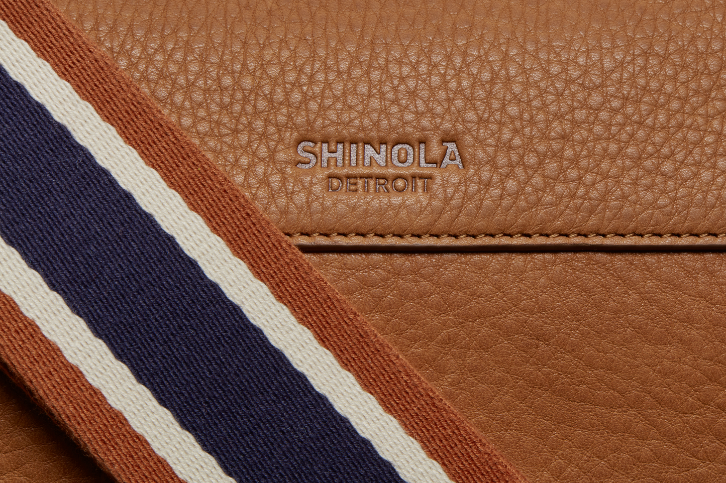 Canfield Relaxed Messenger Bag - Tan