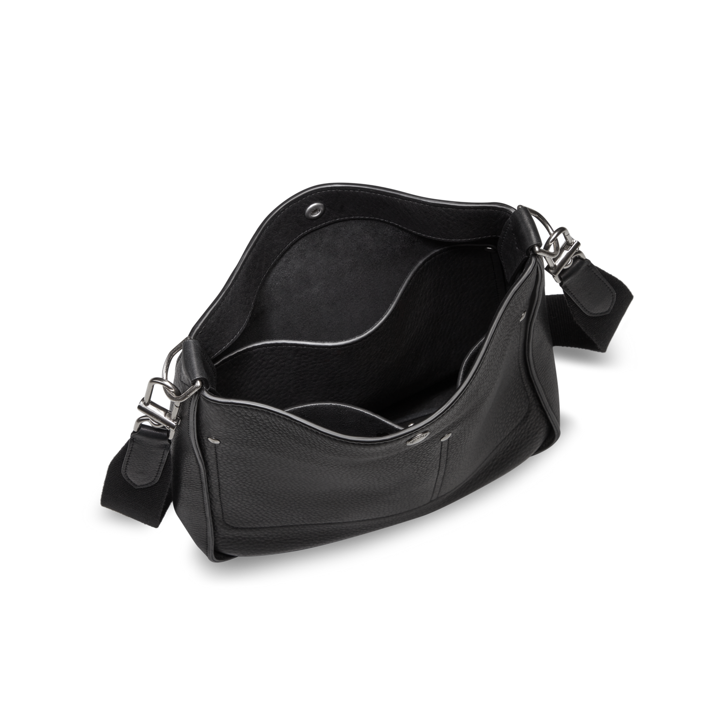 Pocket Crossbody Bag - Black