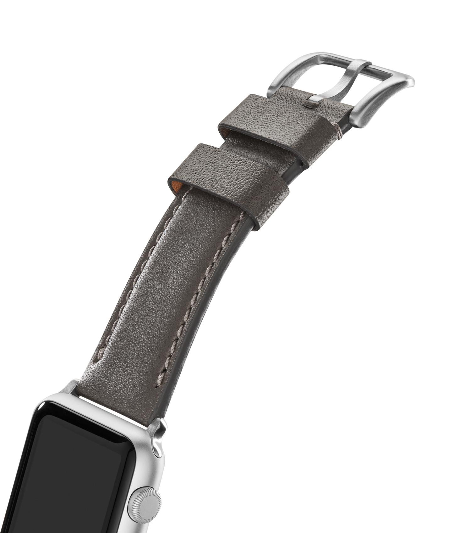 20mm Heather Gray Leather Apple Watch Strap - Heather Gray