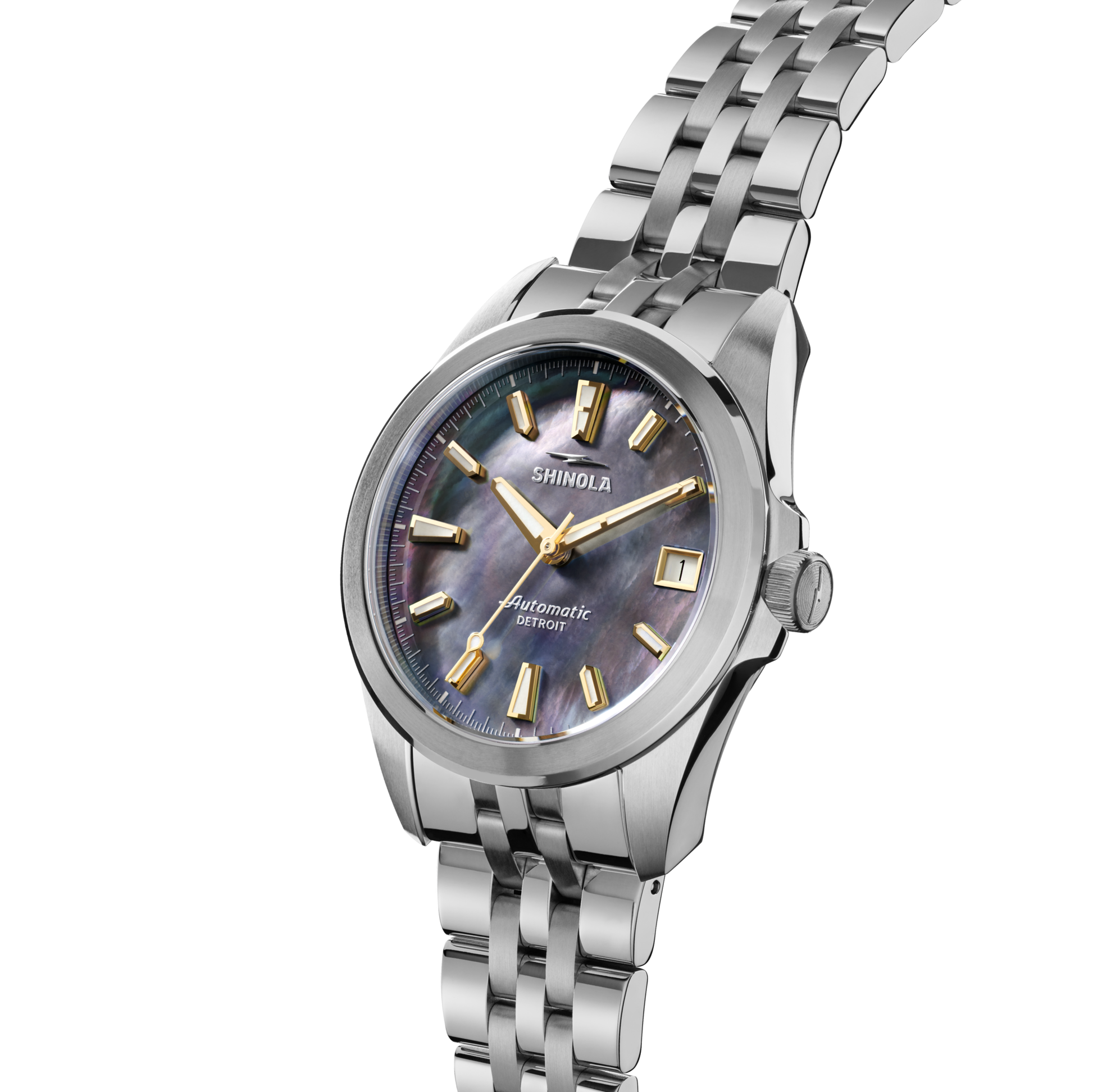 Circadian Monster Automatic Watch - Gray Mother of Pearl