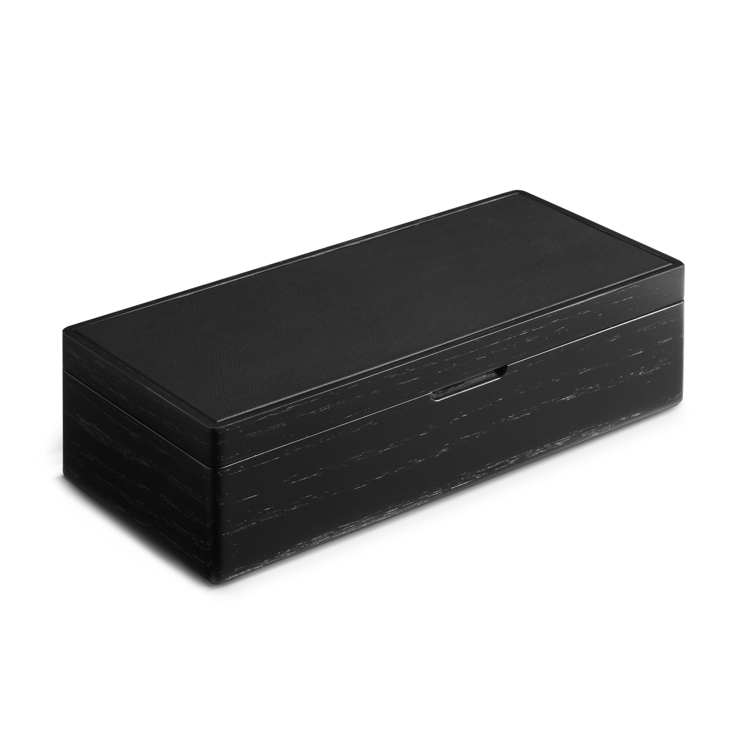 4 Slot Watch Box - Black