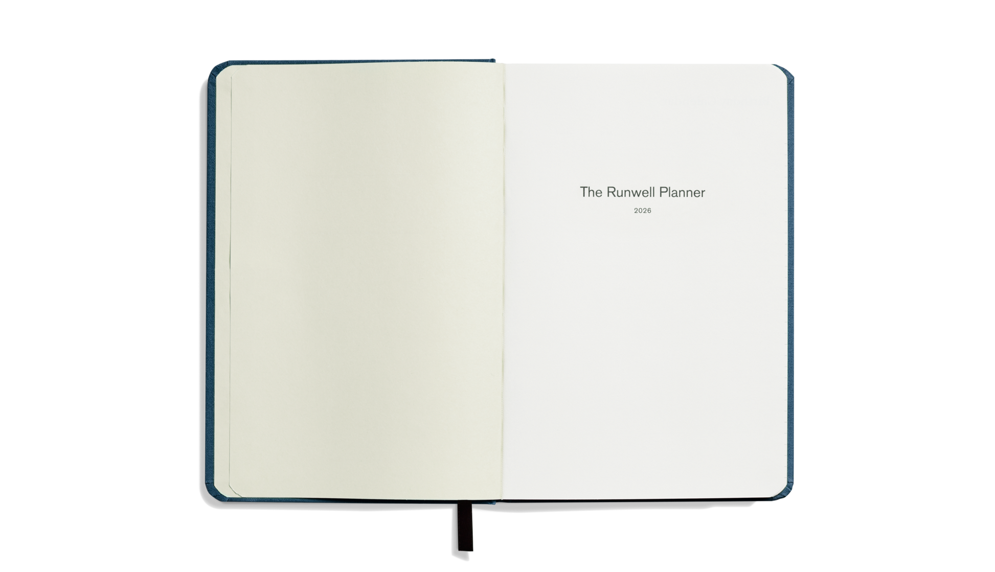 2026 12 Month Runwell Planner - Indigo