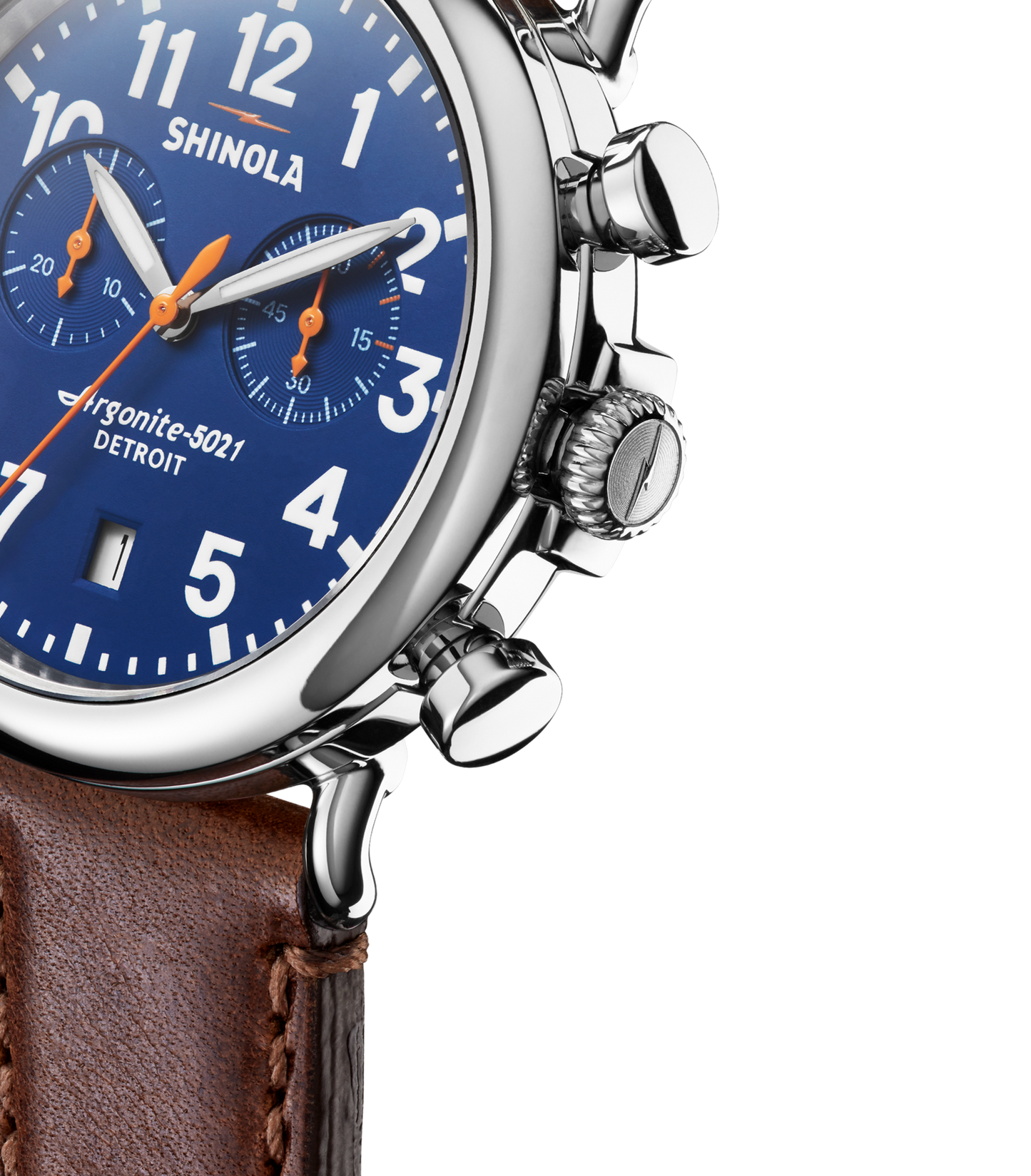Runwell Chronograph Watch - Blue