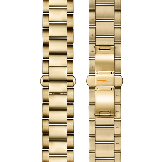 20mm Gold 3-Link Bracelet - PVD Gold