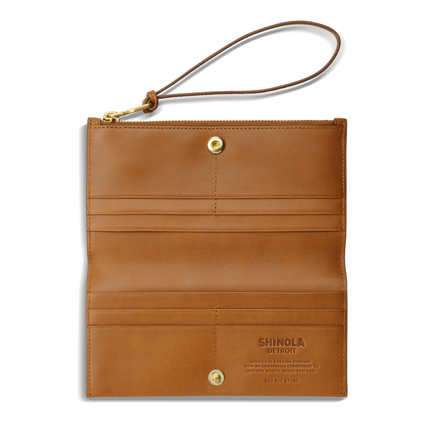 Wristlet Wallet - Tan