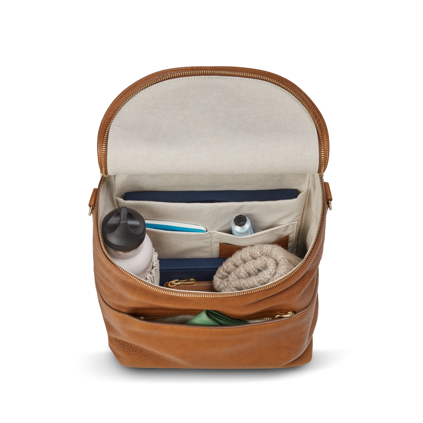 Convertible Pocket Backpack - Tan