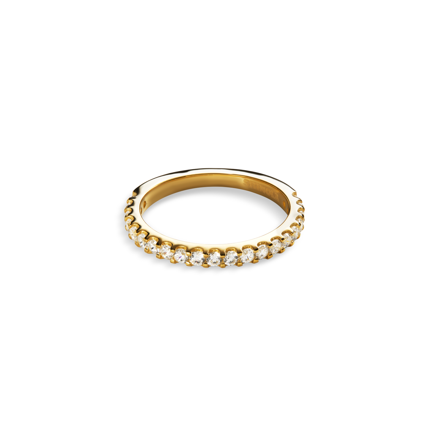 1/2 Carat Diamond Anniversary Ring - Yellow Gold