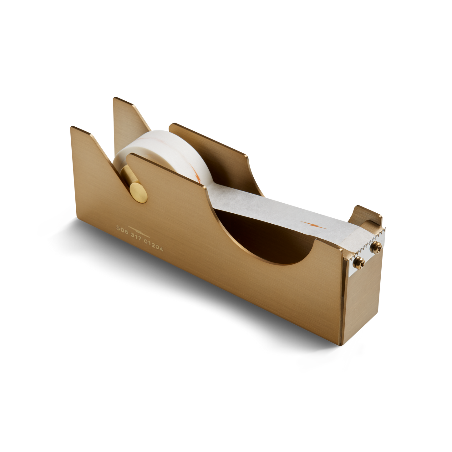 Brass Tape Dispenser - Brushed Brass