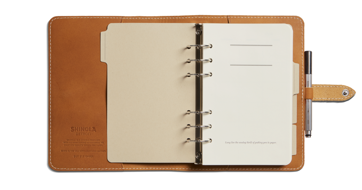 Quarterly Undated Planner Insert - Kraft