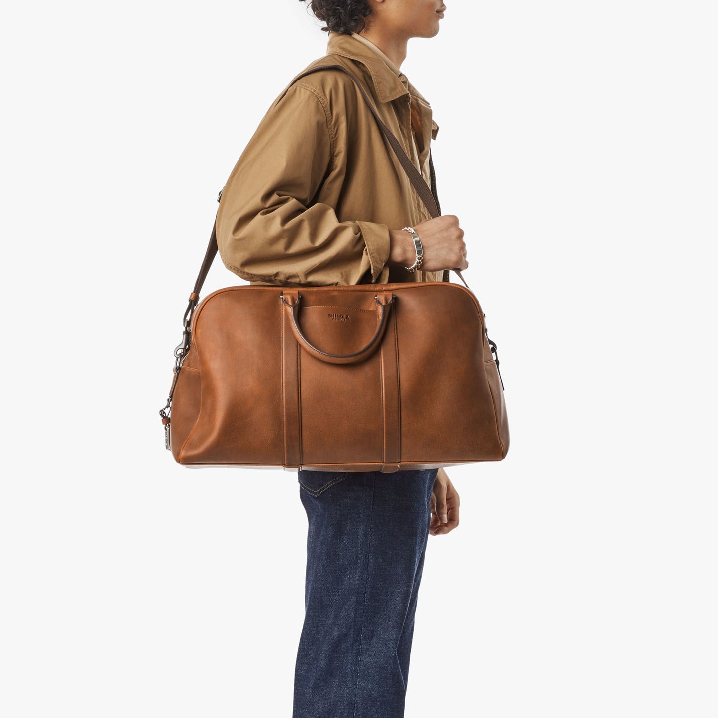 Runwell Duffle Bag - Medium Brown