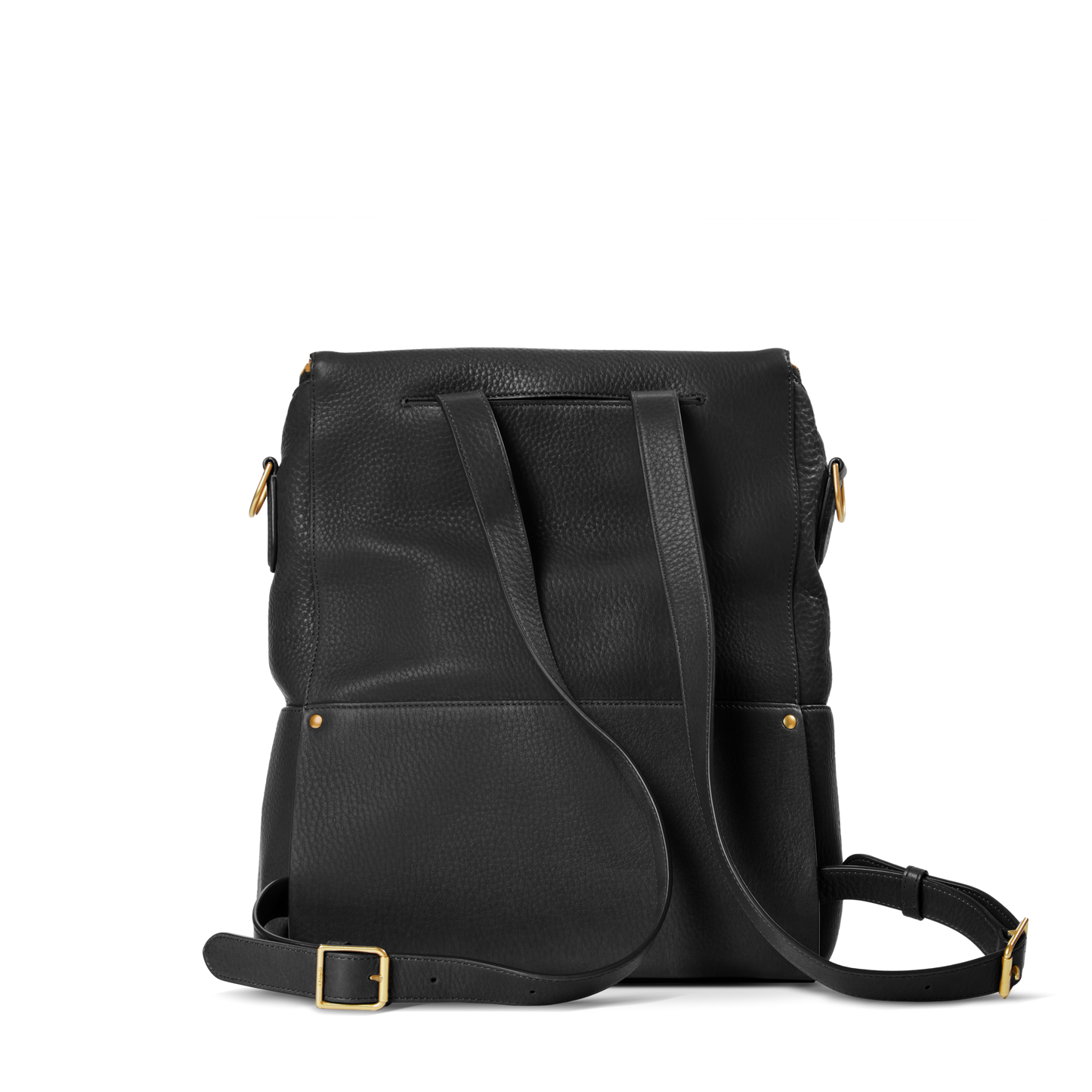 Convertible Pocket Backpack - Brand Stripe / Black