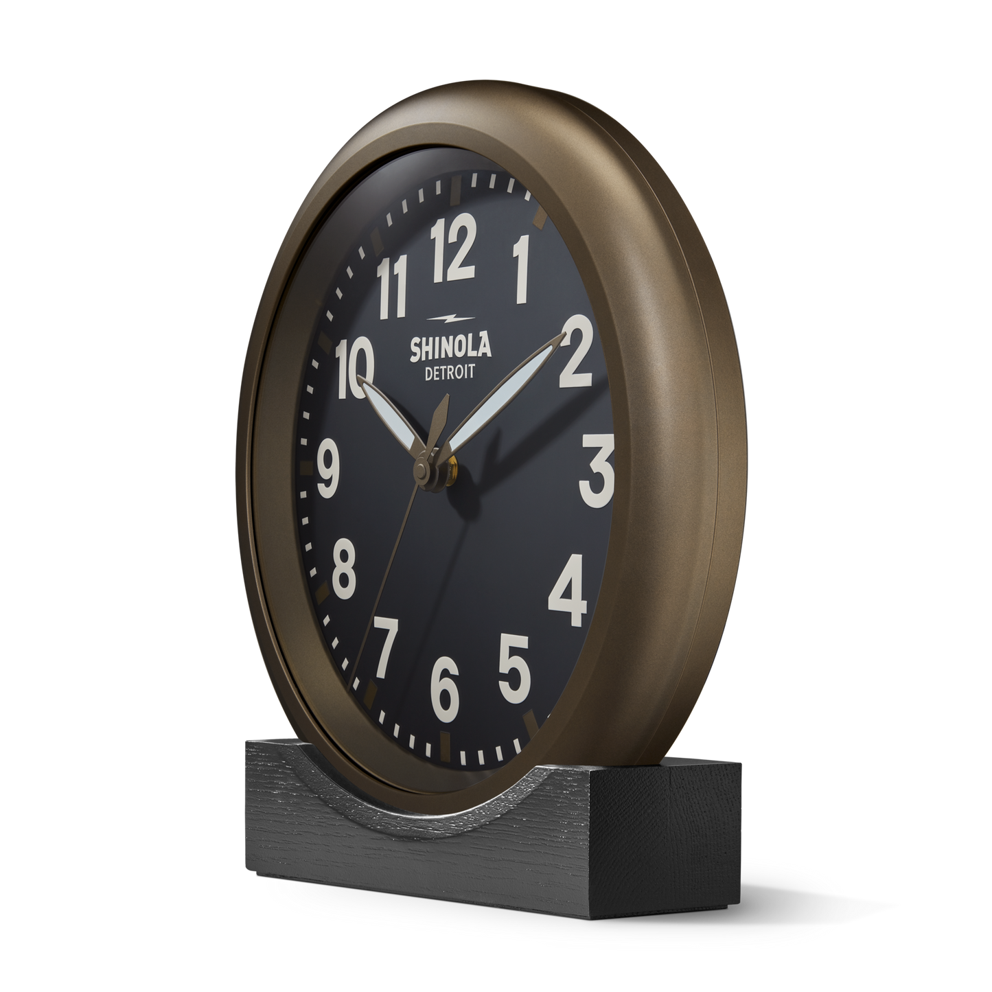 14" Runwell Clock - Black
