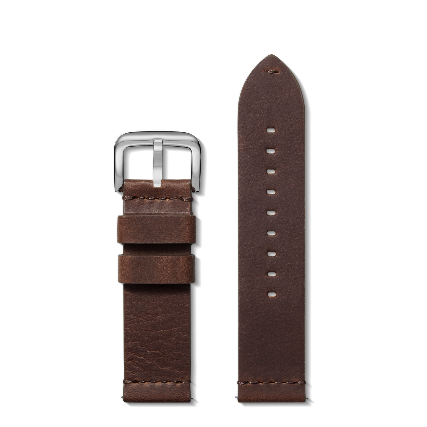 24mm Cattail Leather Watch Strap - Cattail