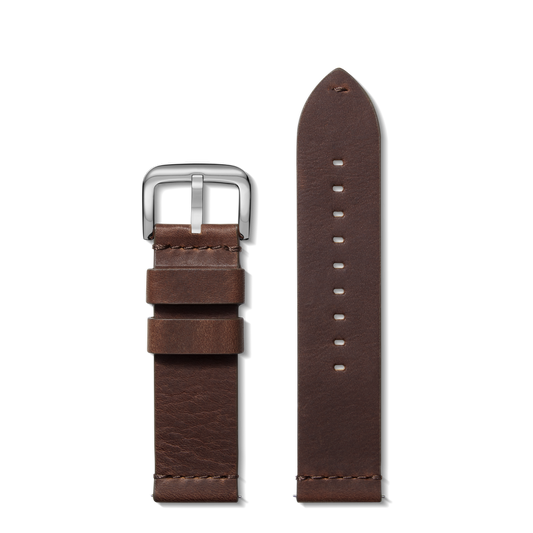 24mm Cattail Leather Watch Strap - Cattail