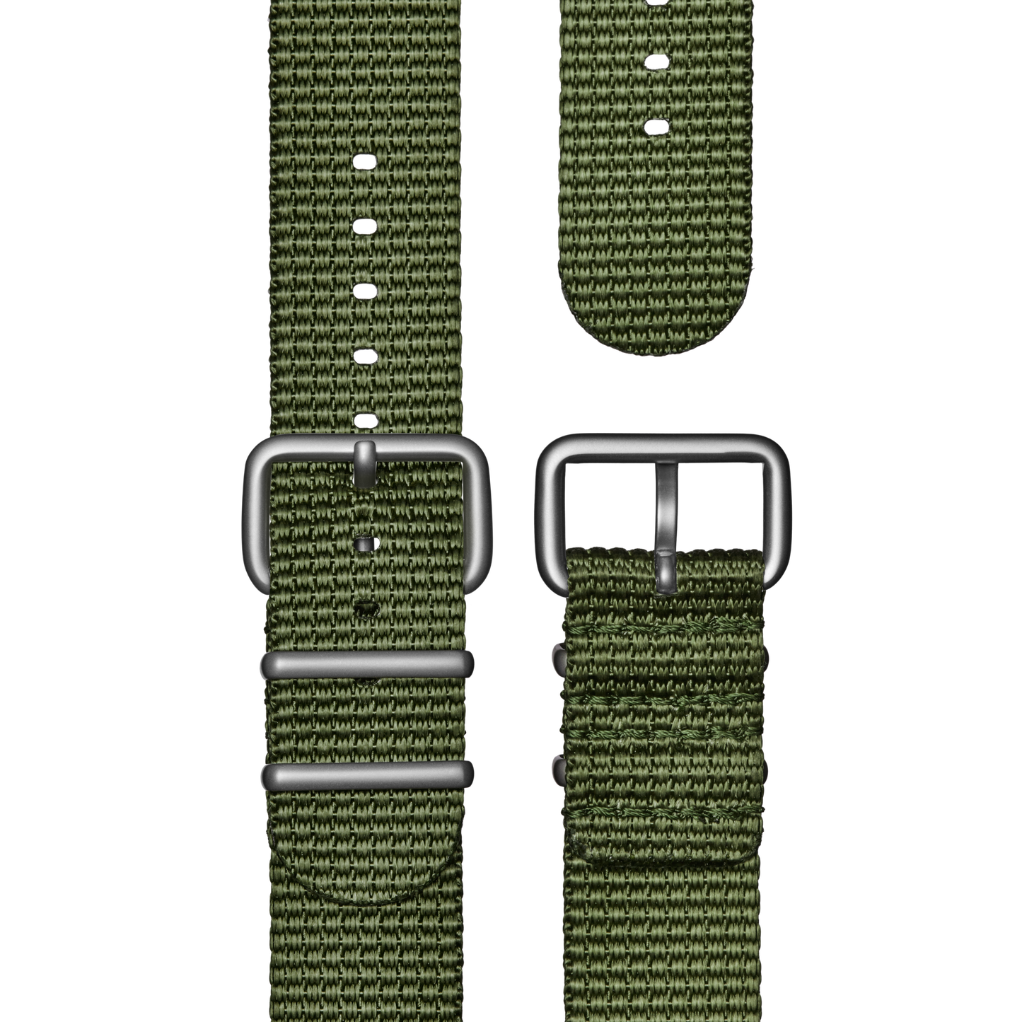 QR Strap: 20/20 Nylon, Split G10 Solid Loop, SbSSH - Field Green