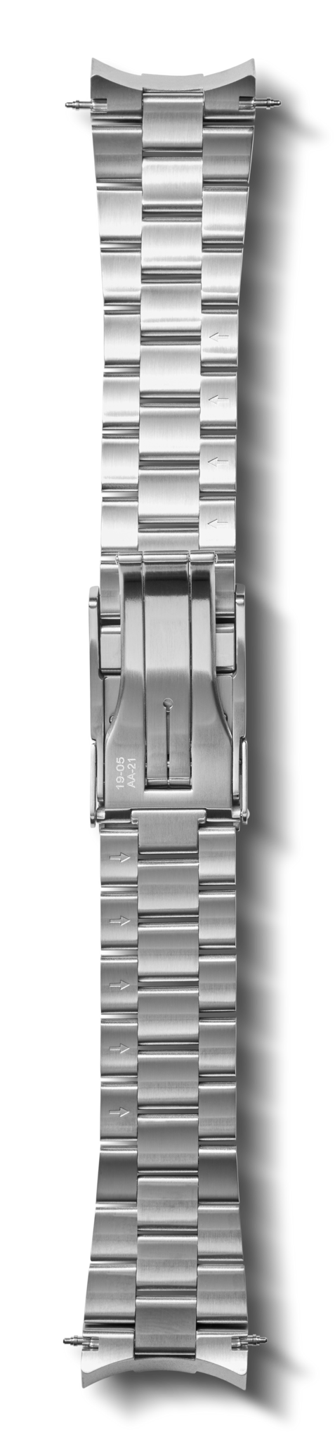 22mm Monster Stainless Steel 3-Link Bracelet - Stainless Steel