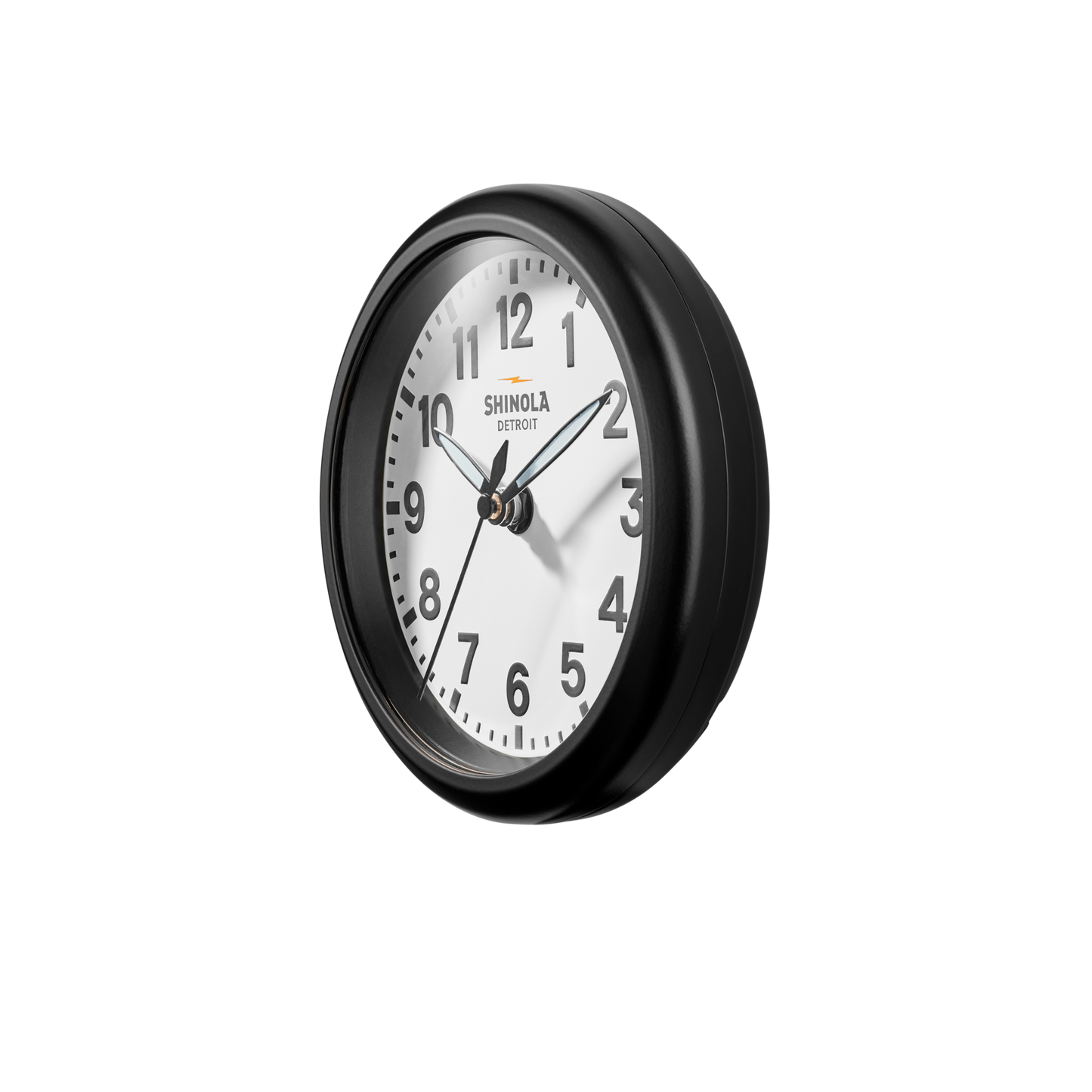 6" Runwell Clock - White