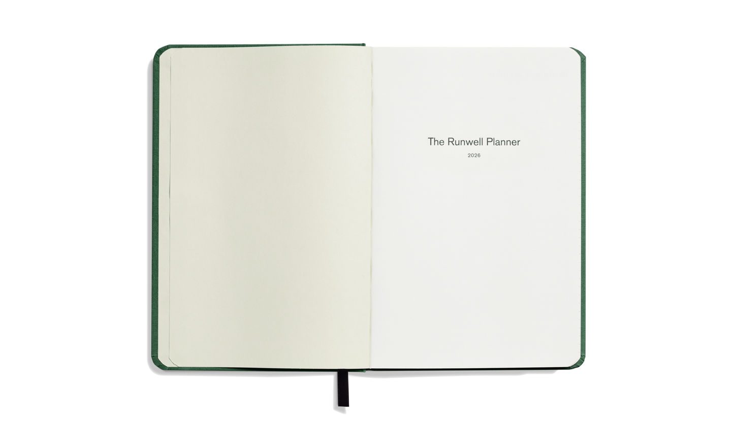 2026 12-Month Runwell Planner - Fern