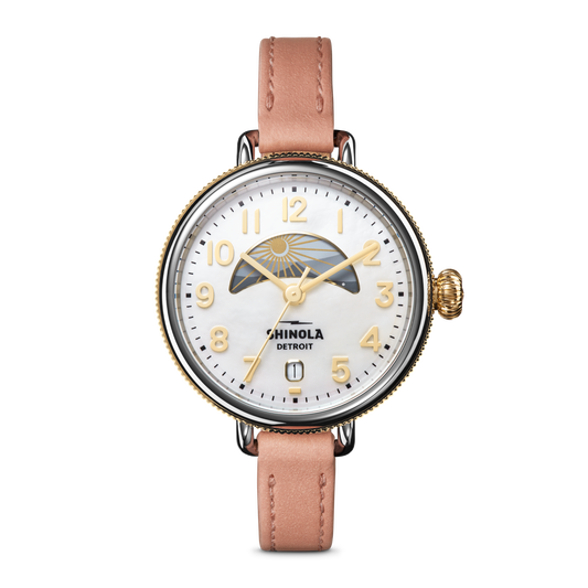 Birdy Day & Night Watch - White Mother of Pearl